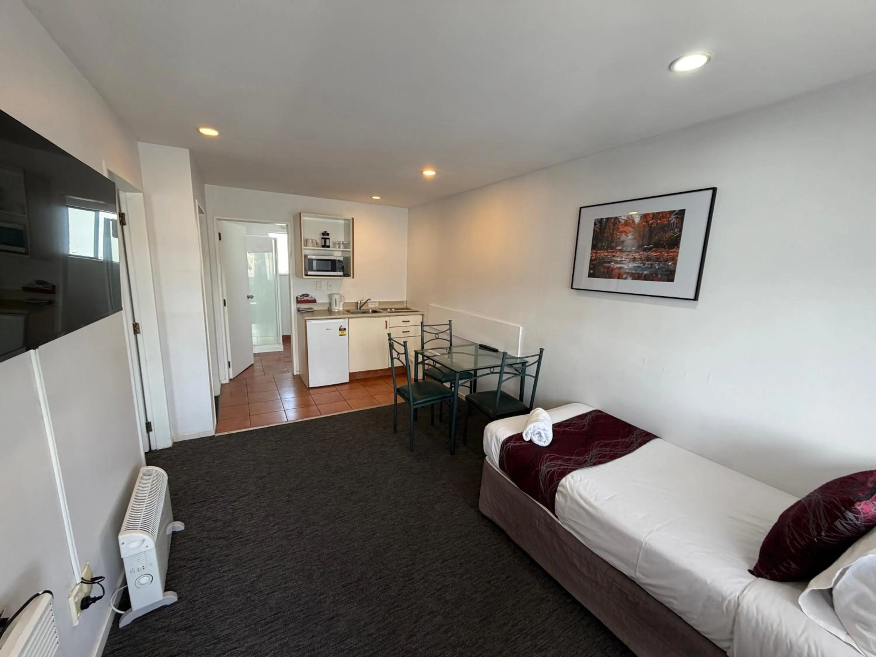 Bed in Halswell Lodge