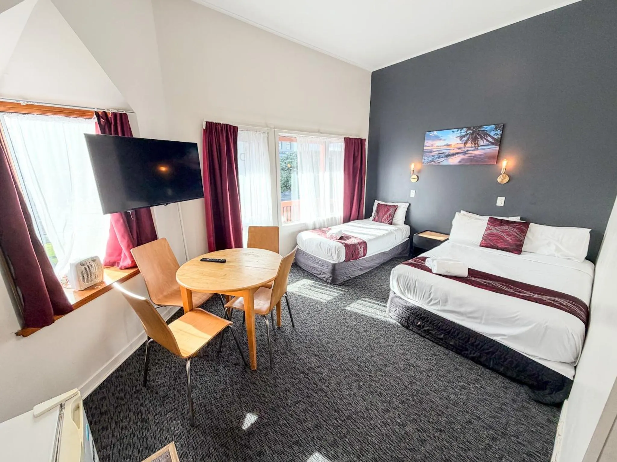 Bed in Halswell Lodge