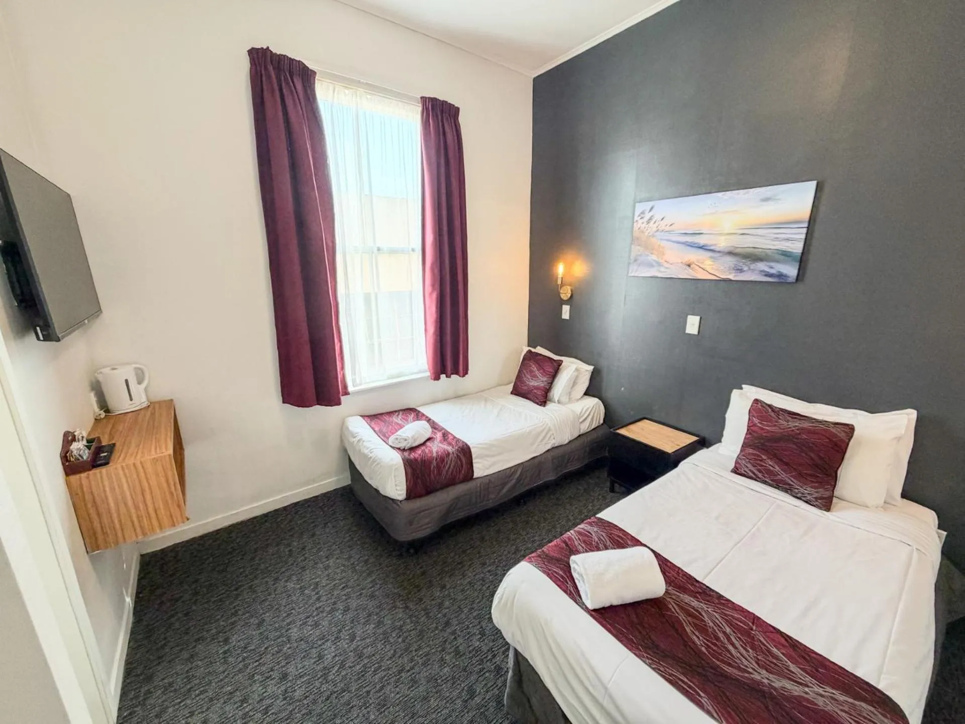 Bed in Halswell Lodge