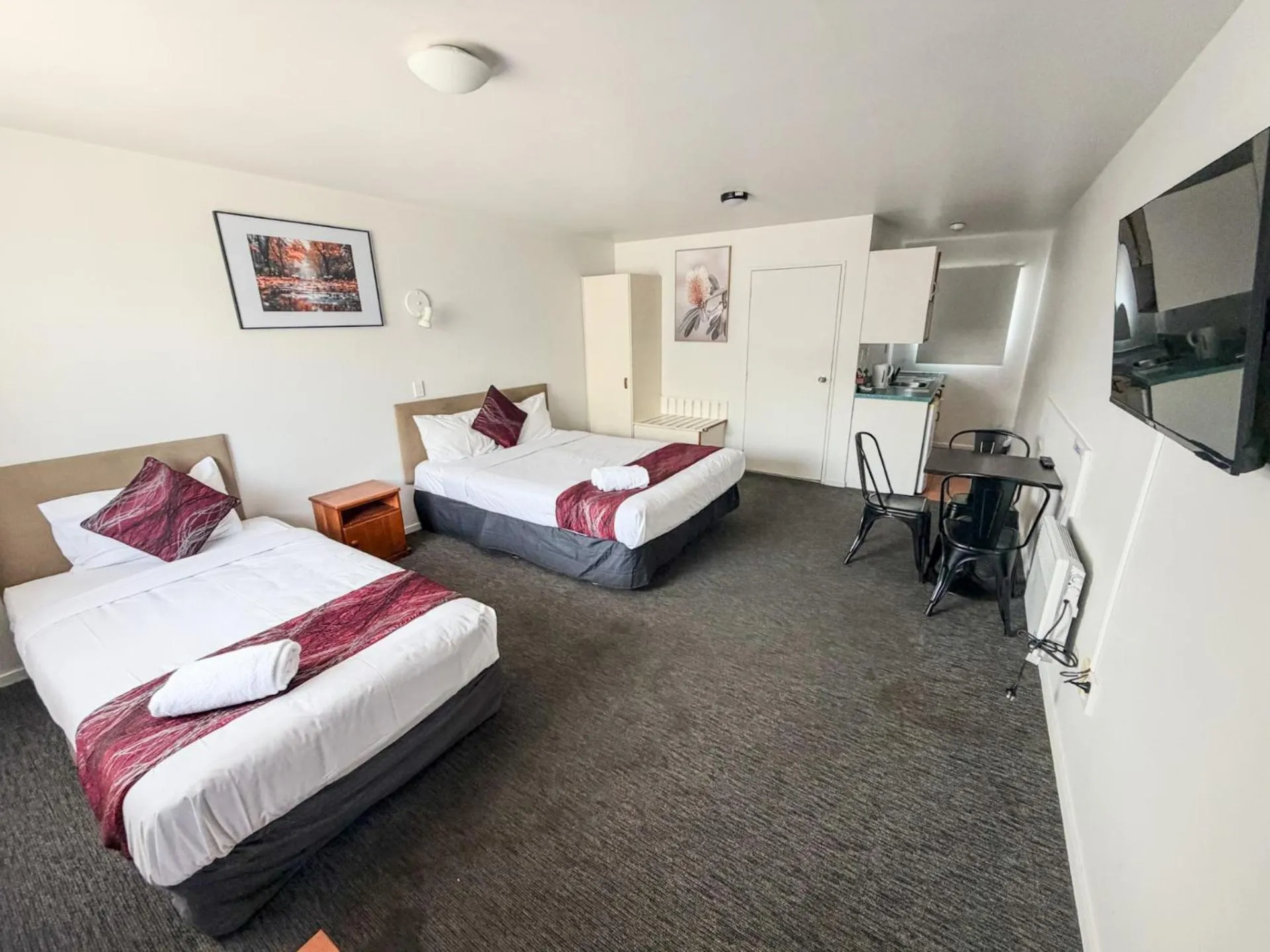 Bed in Halswell Lodge