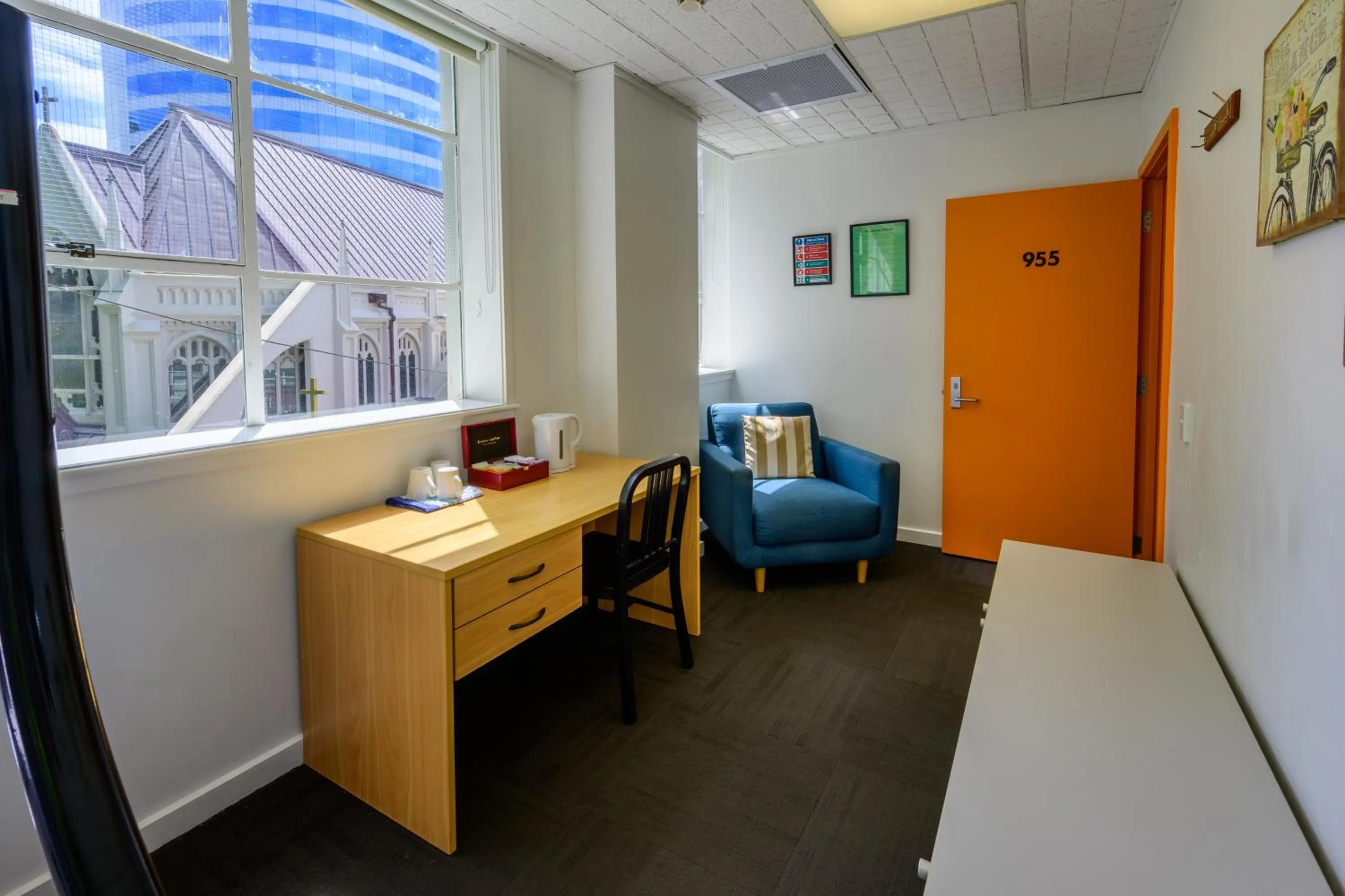 Bedroom in Trek Global Backpackers