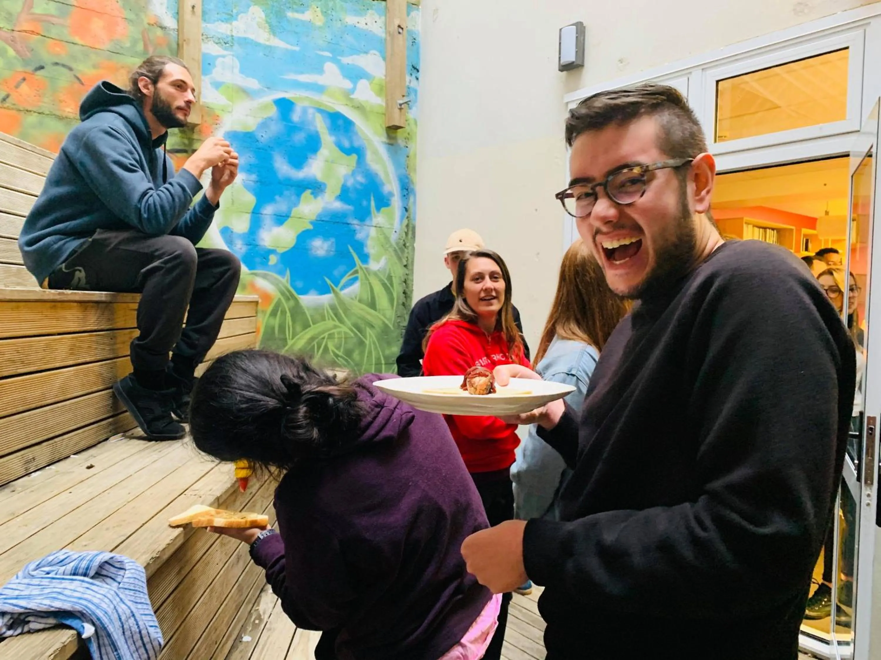 People in Trek Global Backpackers