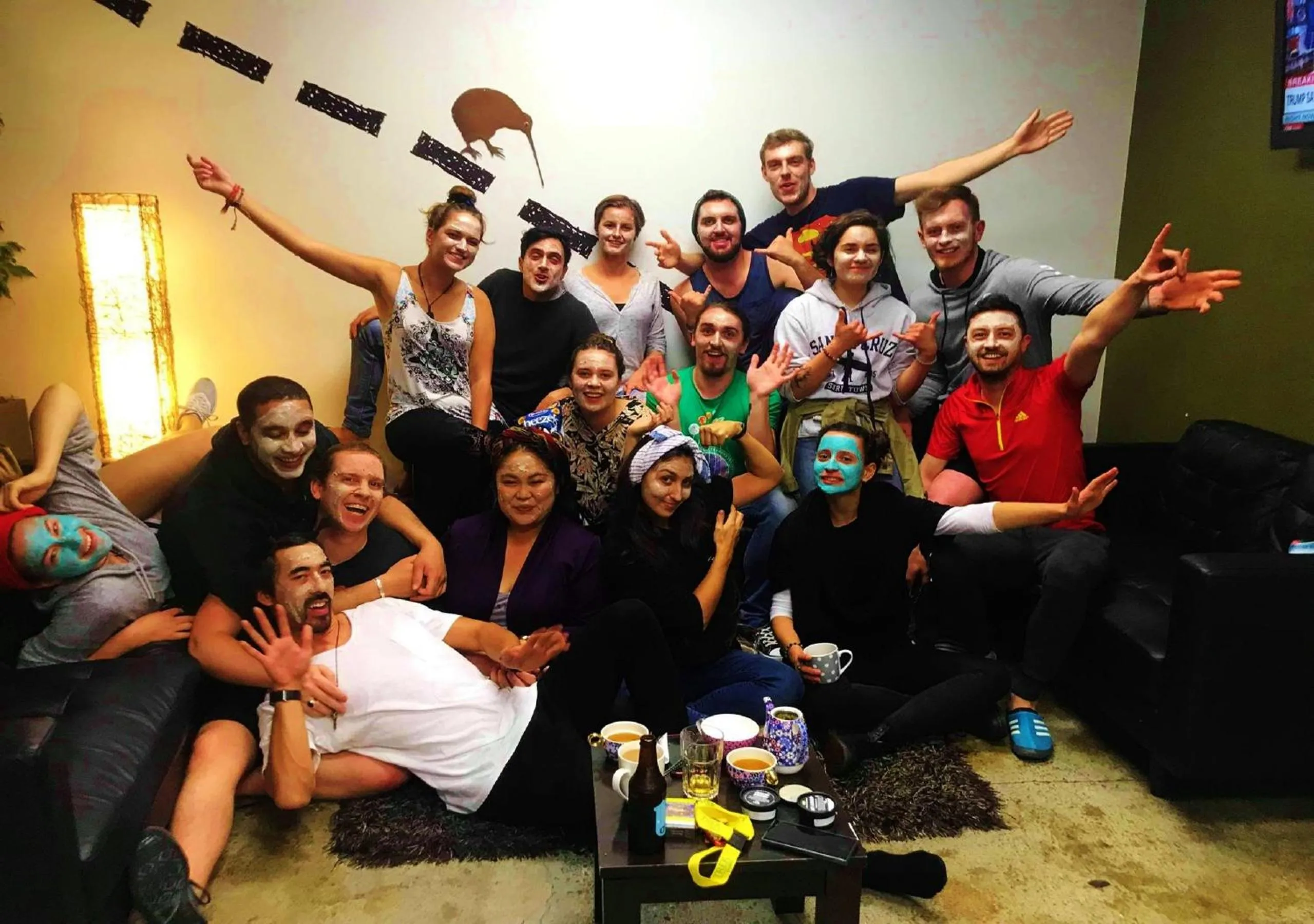 People in Trek Global Backpackers