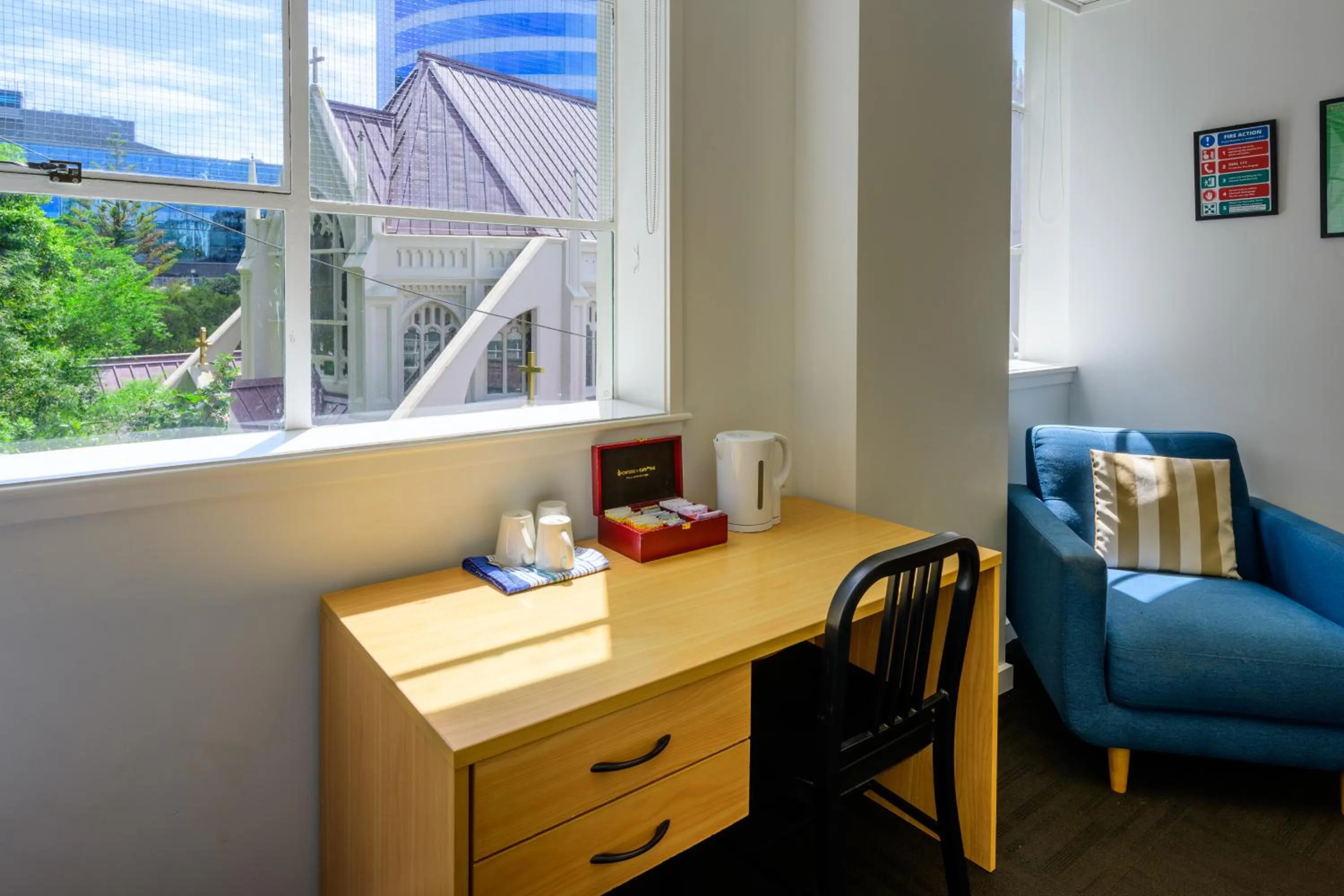 Bedroom in Trek Global Backpackers