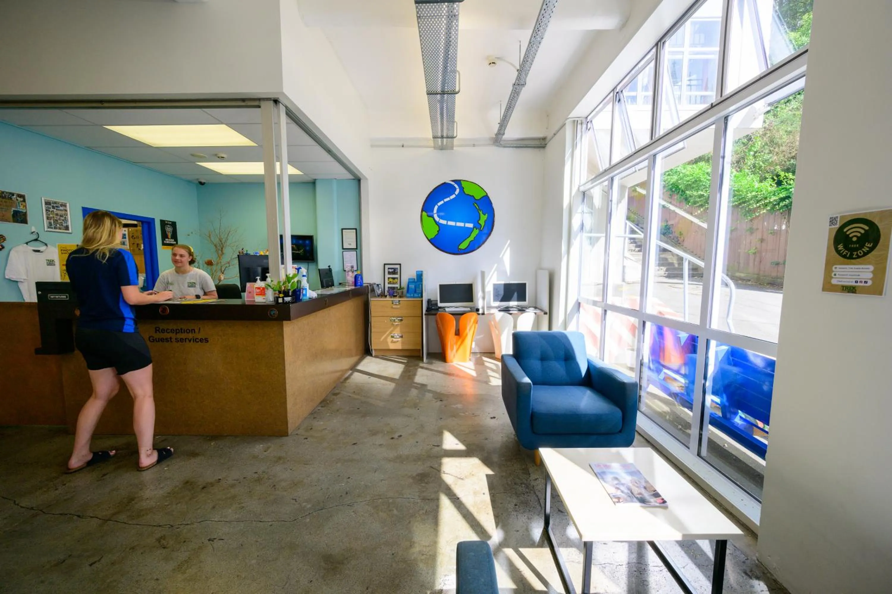 People in Trek Global Backpackers