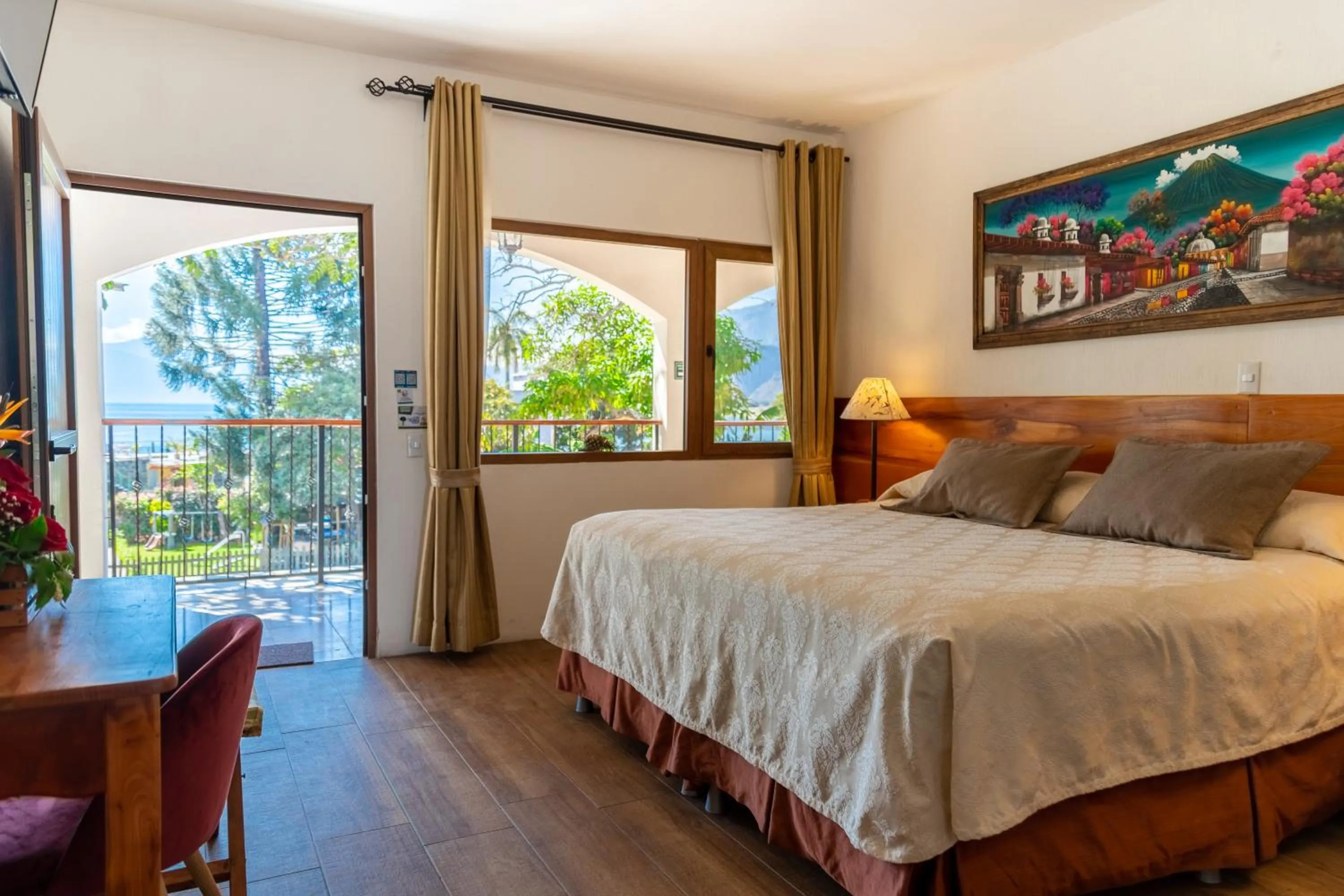 Bed in Hotel y Centro de Convenciones Jardines del Lago