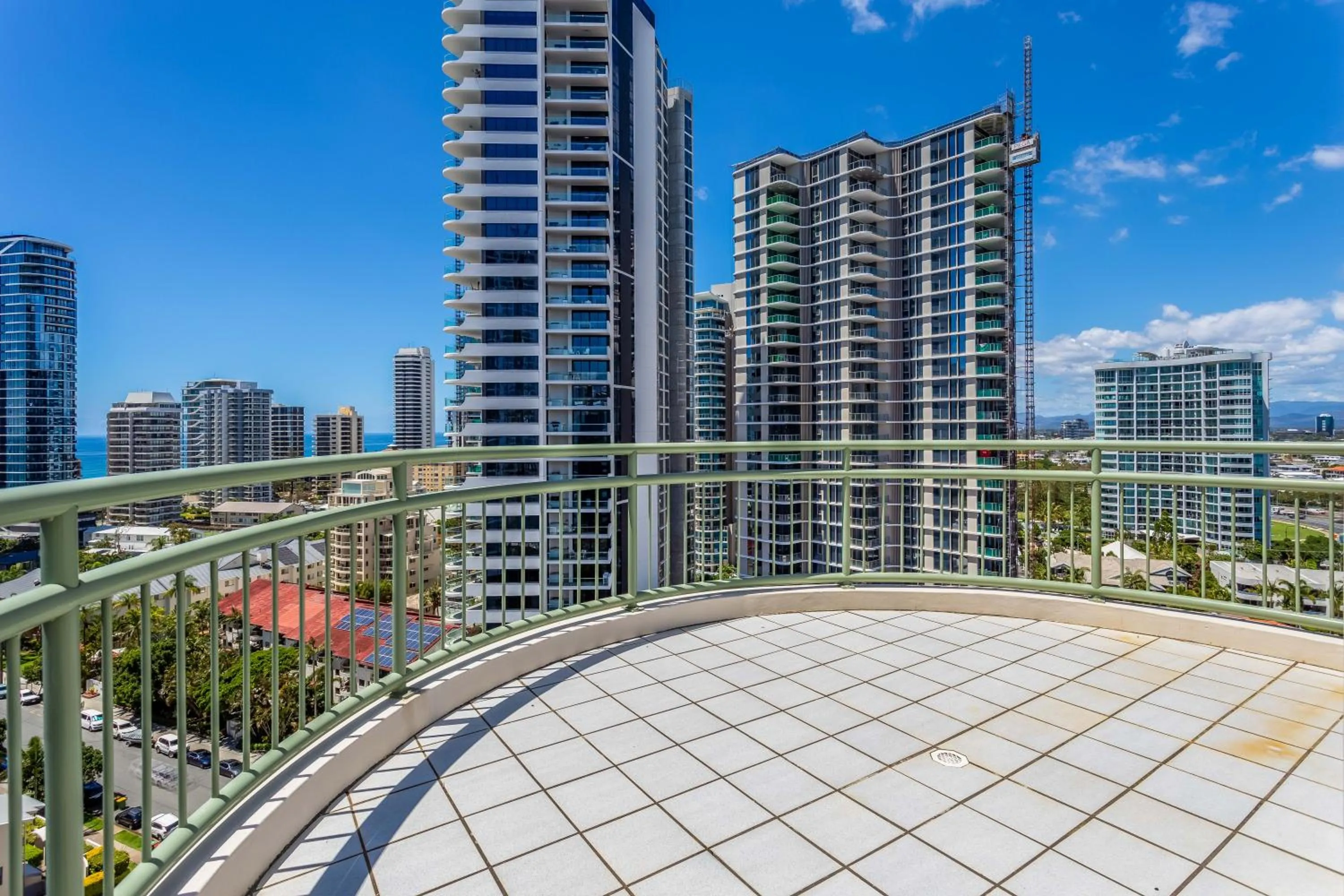 Balcony/Terrace in The Meriton Apartments on Main Beach