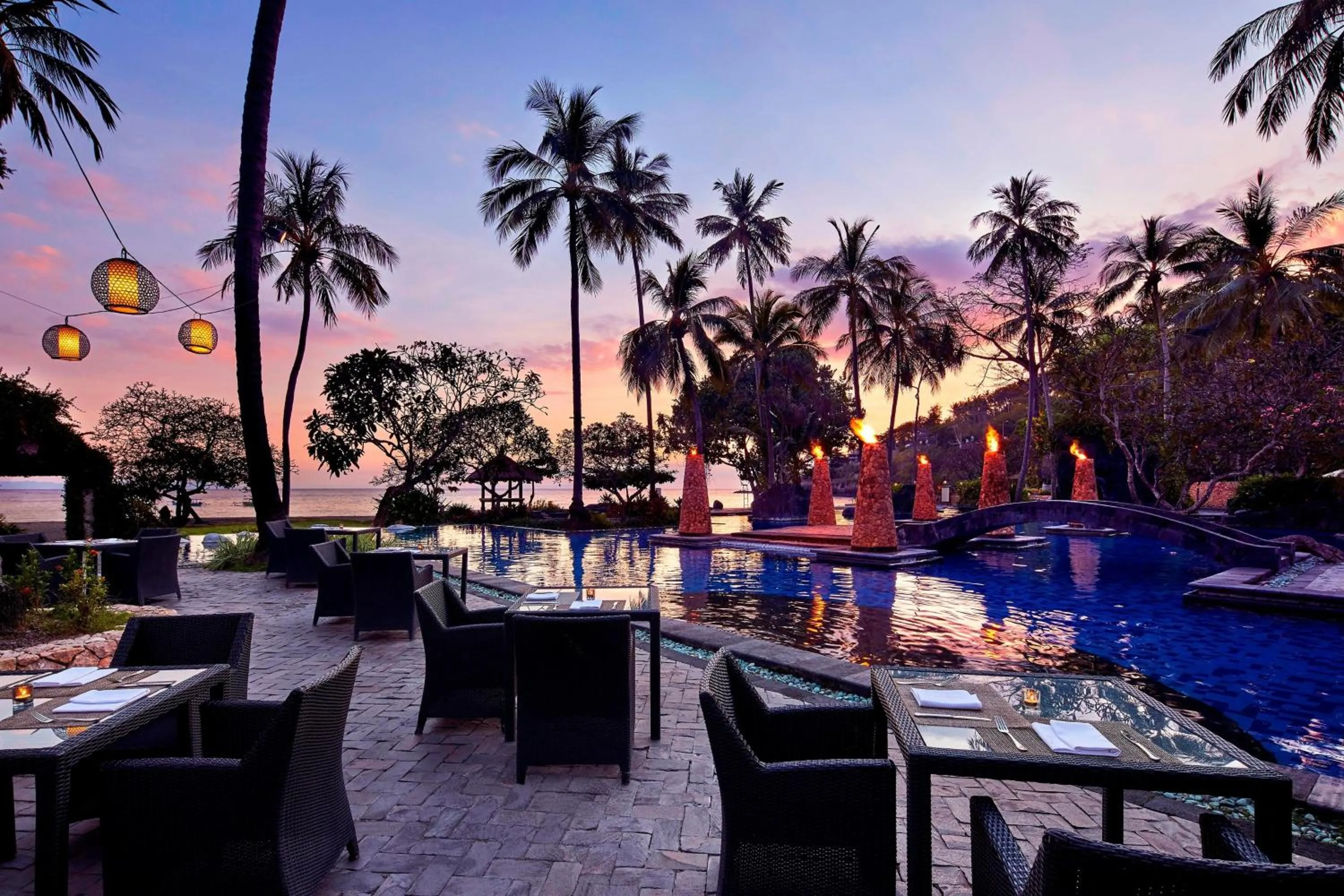 Restaurant/places to eat in Sheraton Senggigi Beach Resort