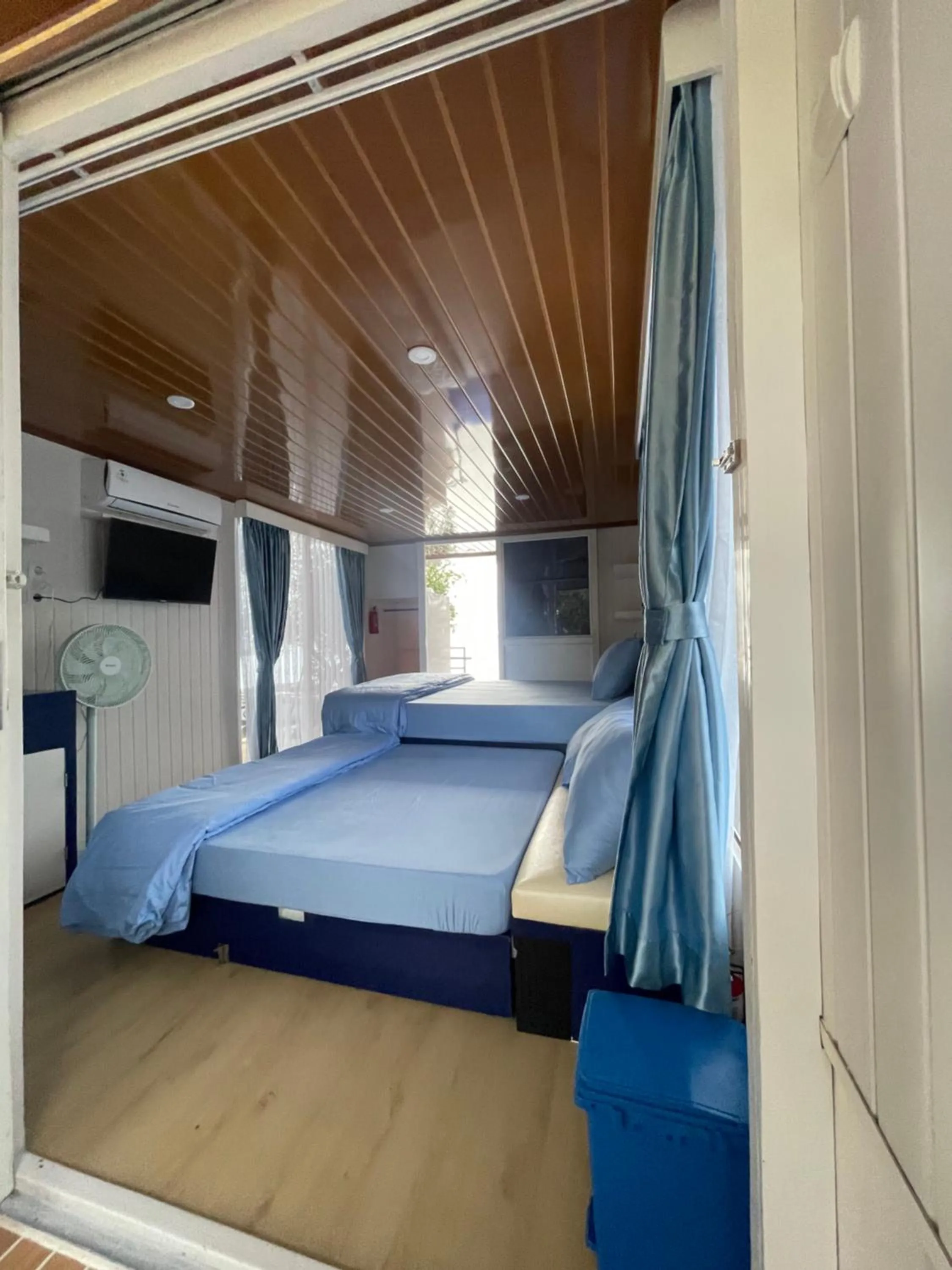 Bed in Omah Alchy Cottages