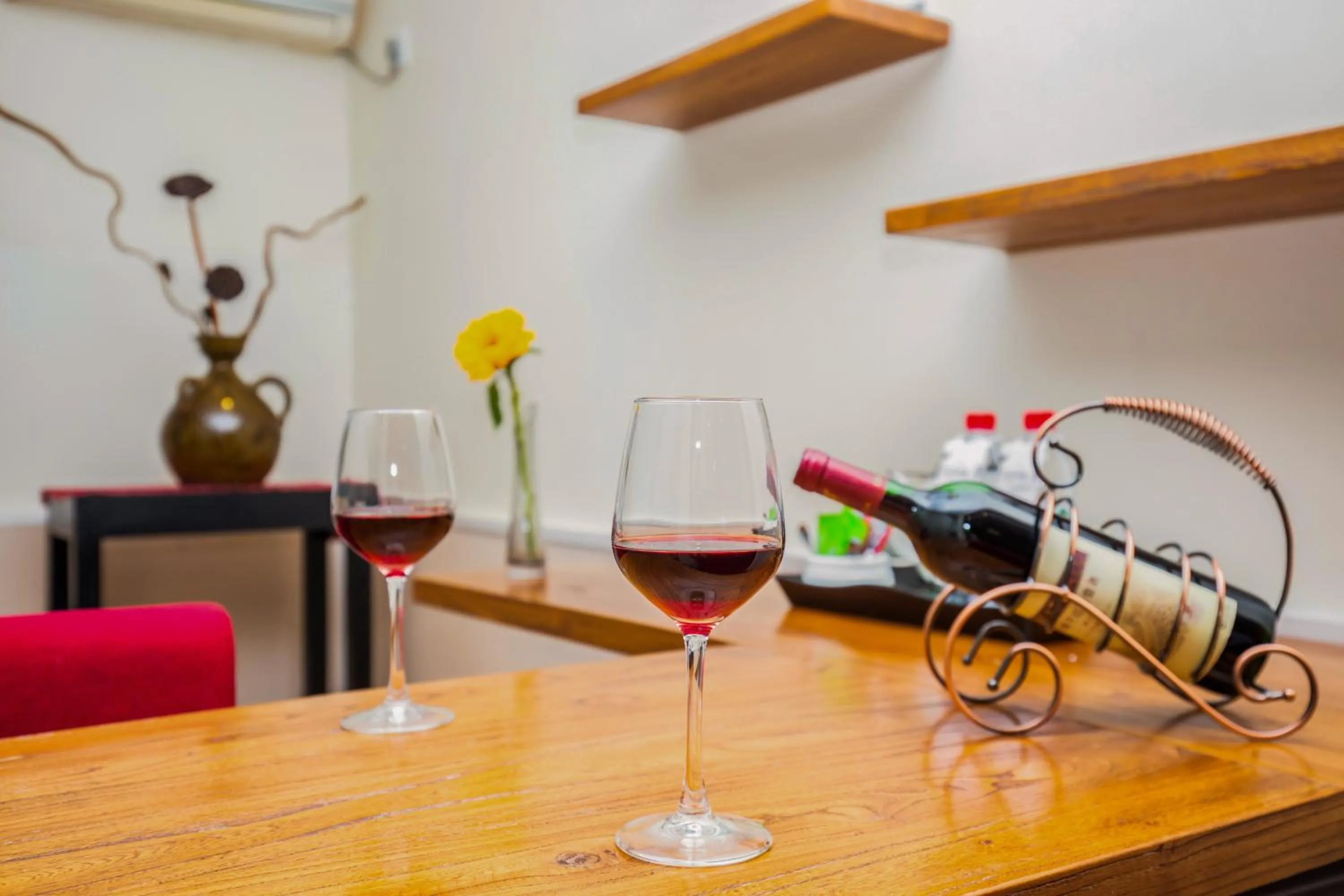 View (from property/room) in Wenjun Courtyard Hotel---3mins walk from Tonghuimen metro station ,next to People`s Park, fluent English service ,travel agency