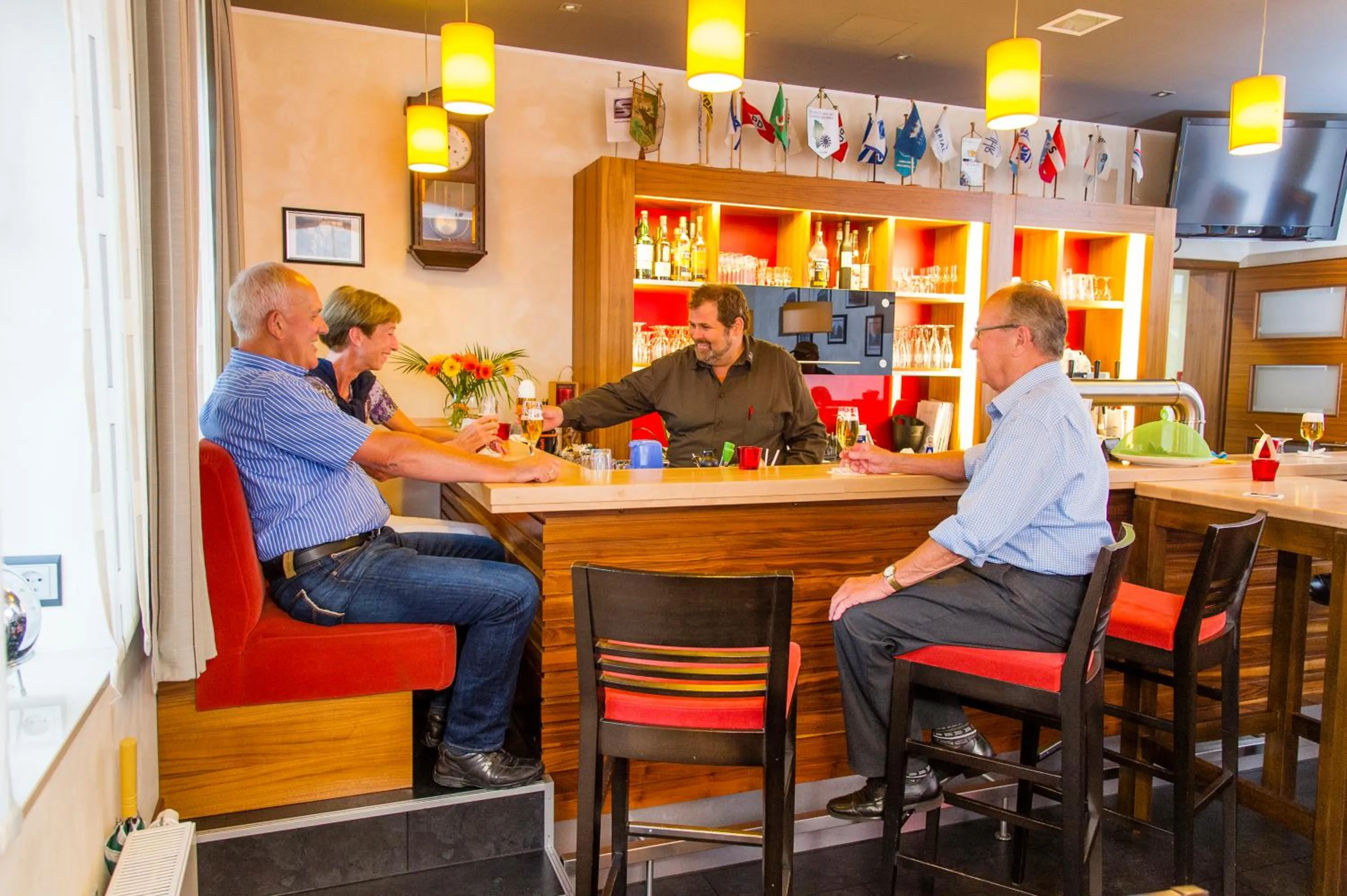 group of guests in Hotel Greive