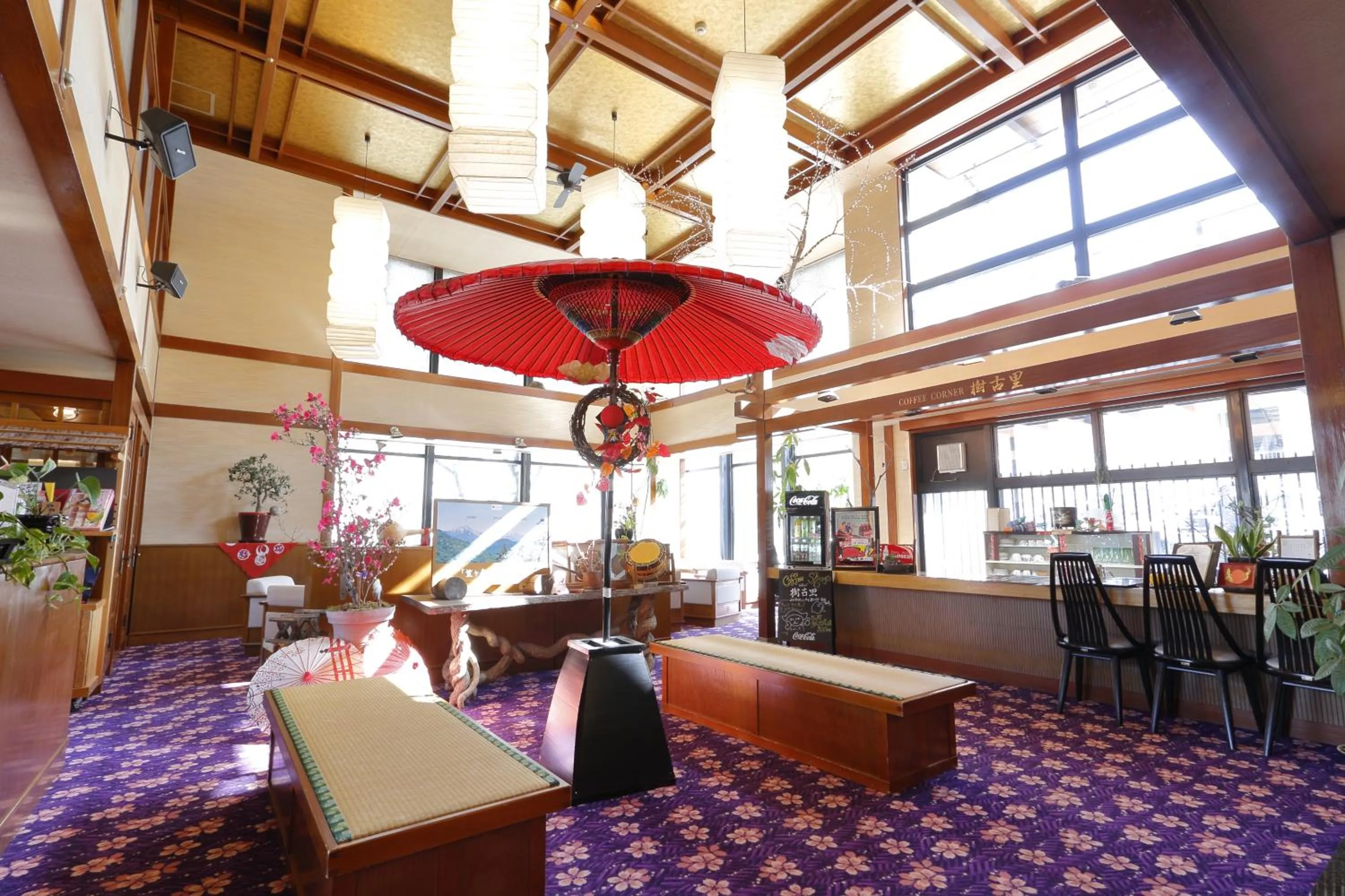 Lobby or reception in Okada Ryokan Warakutei