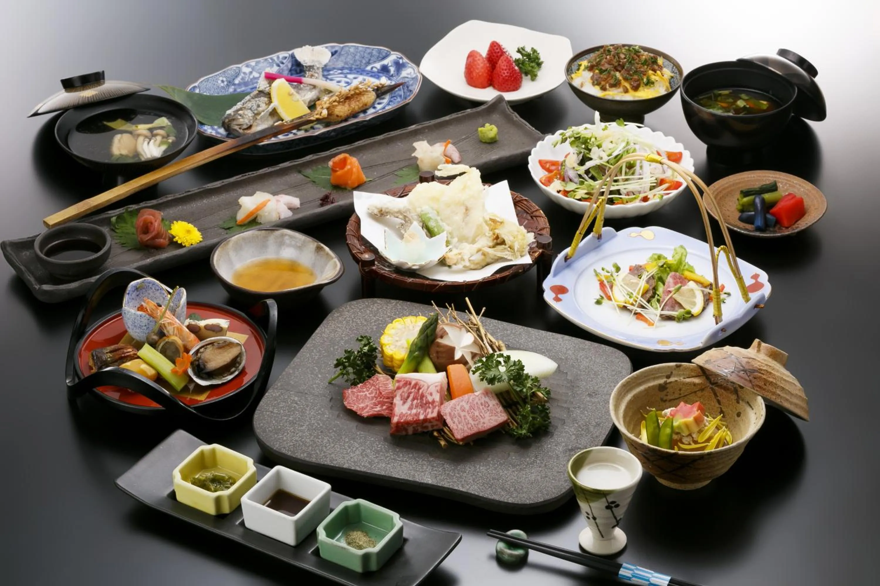 Food in Okada Ryokan Warakutei