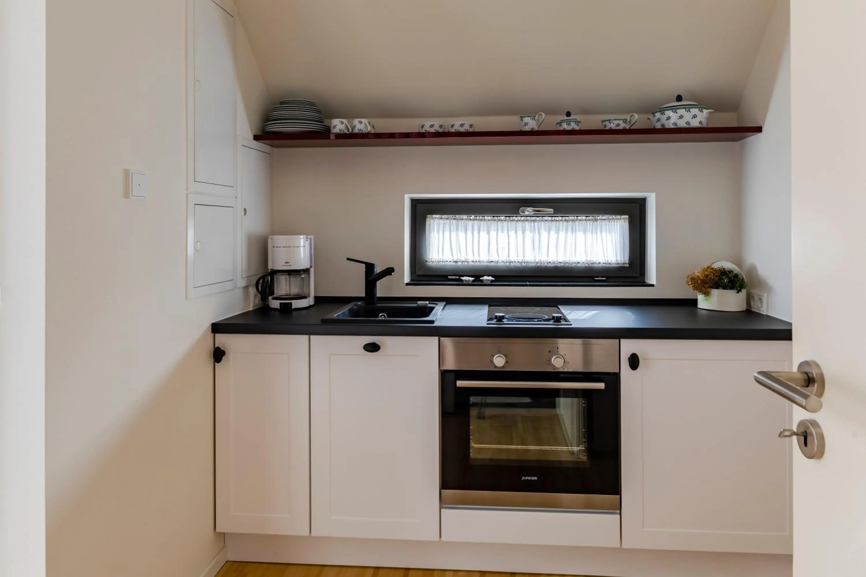 Kitchen or kitchenette in Hotel F-RITZ