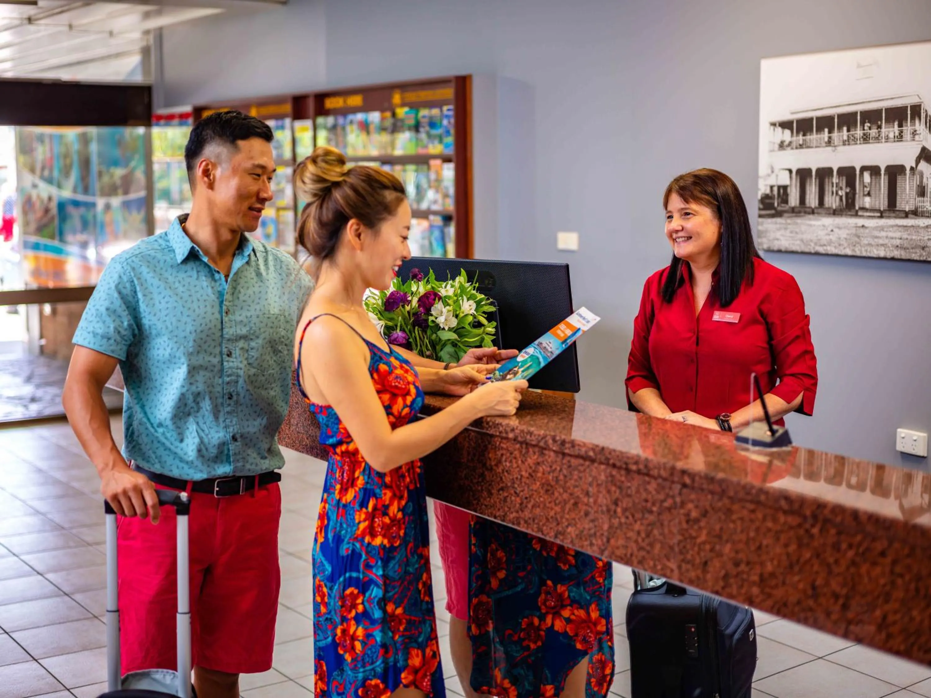 Staff in Hides Hotel