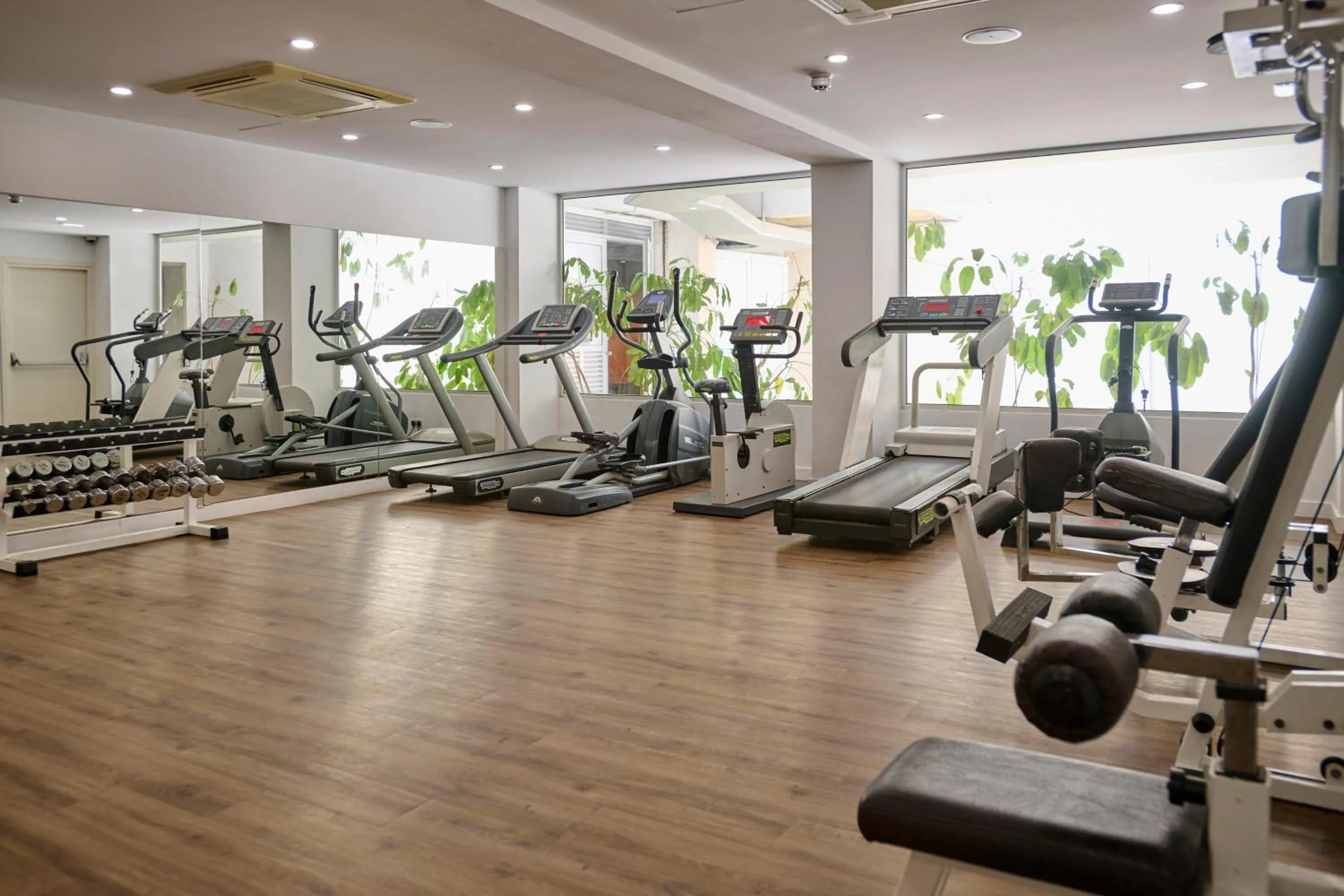Fitness centre/facilities in Sunrise Oasis Hotel & Waterpark