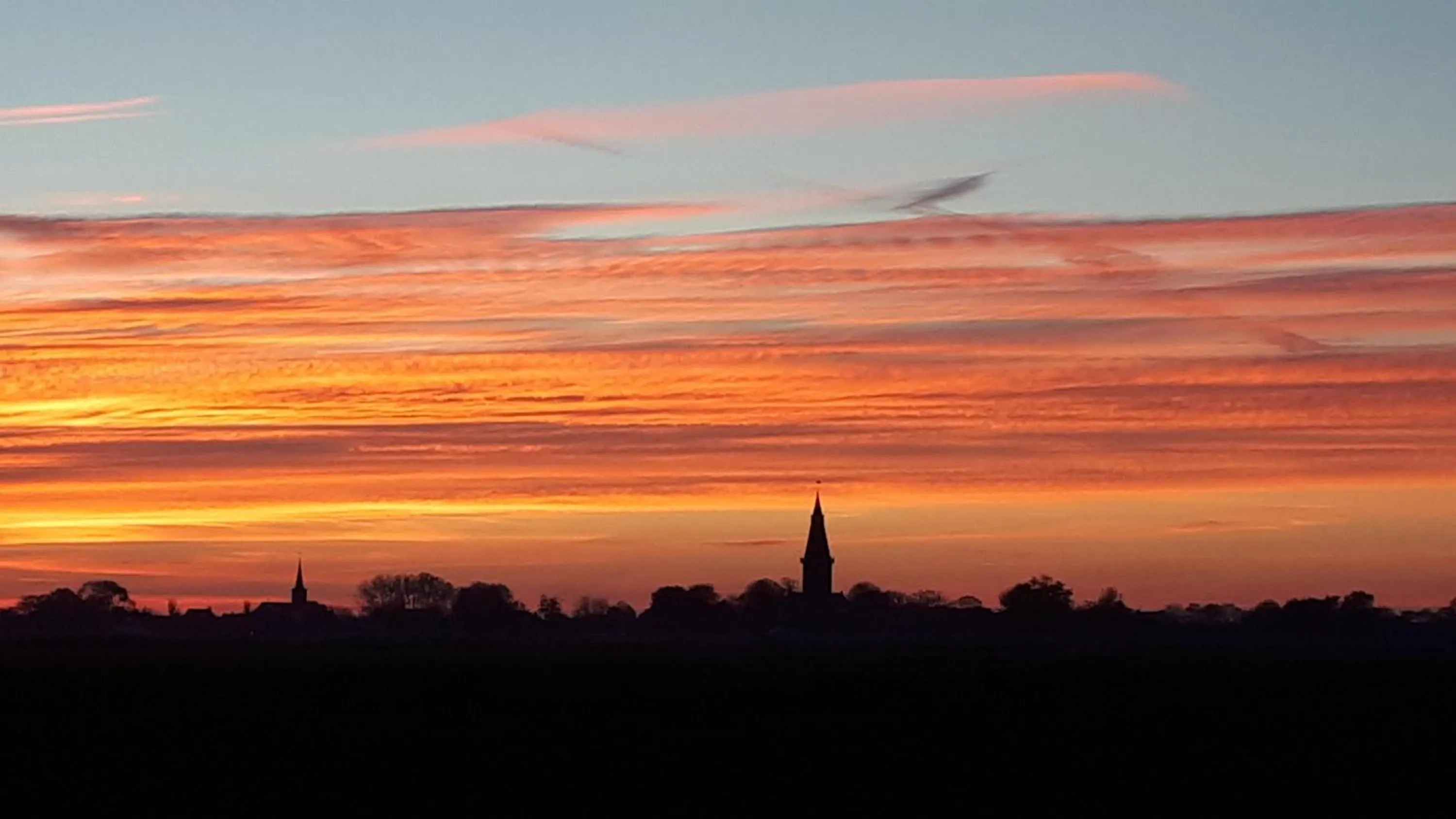 Sunrise in Hotel Groede