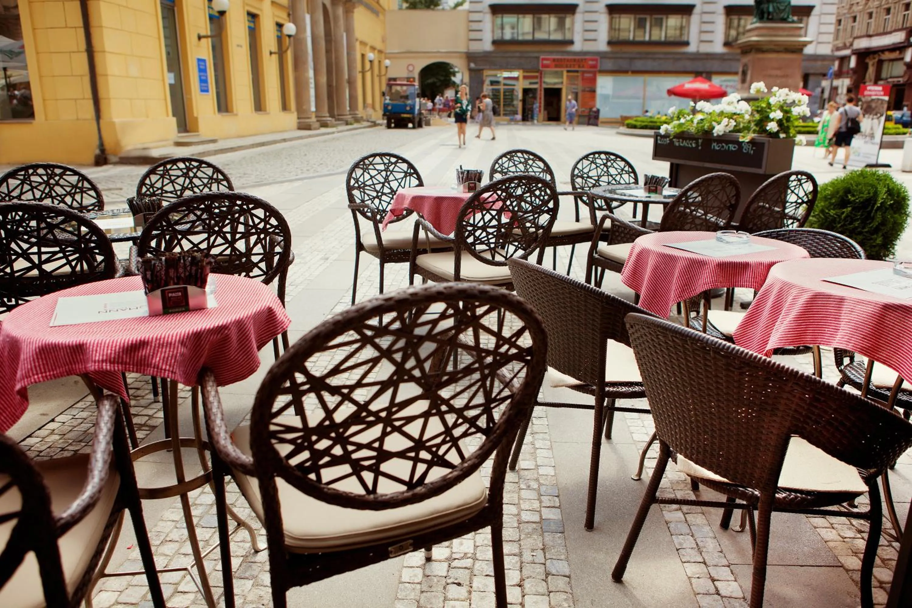 Patio in Jungmann Hotel