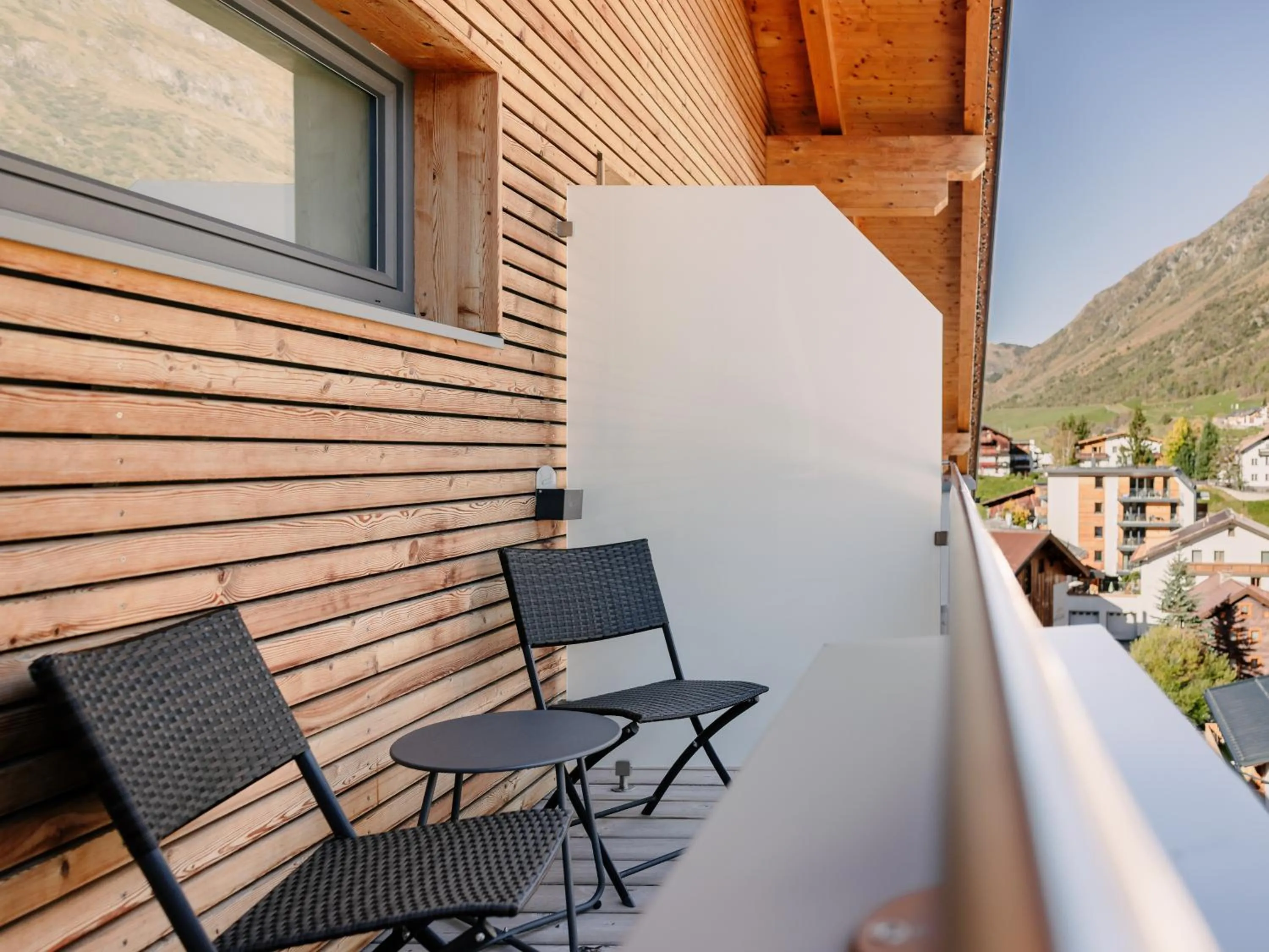 Balcony/Terrace in Alpinhotel Monte Superior - Silvretta Card Premium Betrieb
