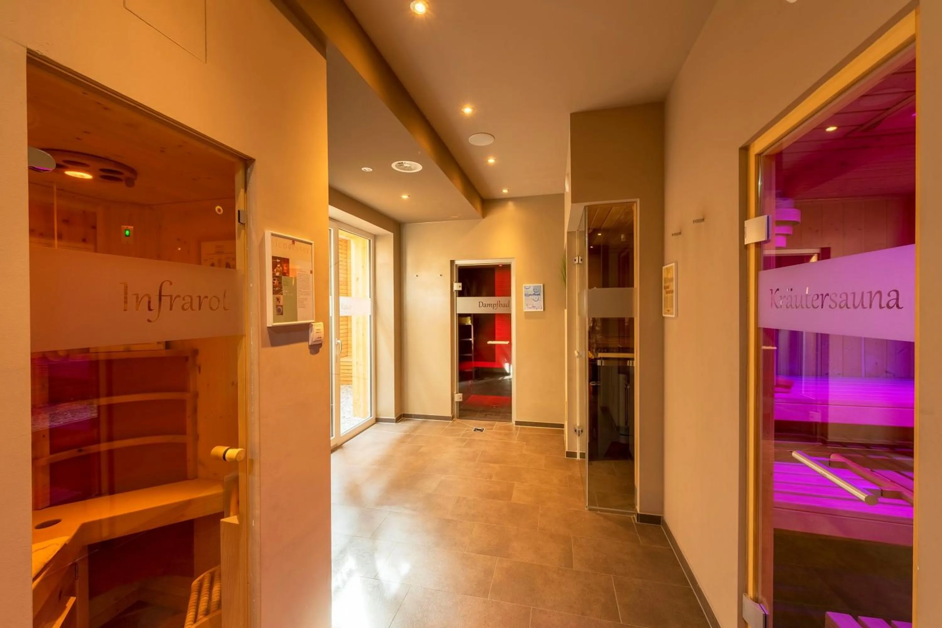 Sauna in Alpinhotel Monte Superior - Silvretta Card Premium Betrieb