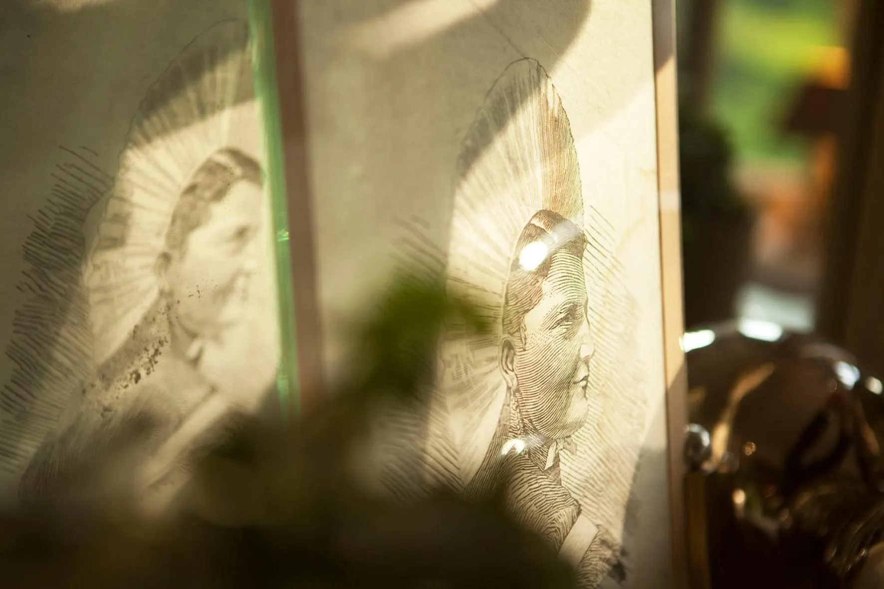Decorative detail in Château de la Marine