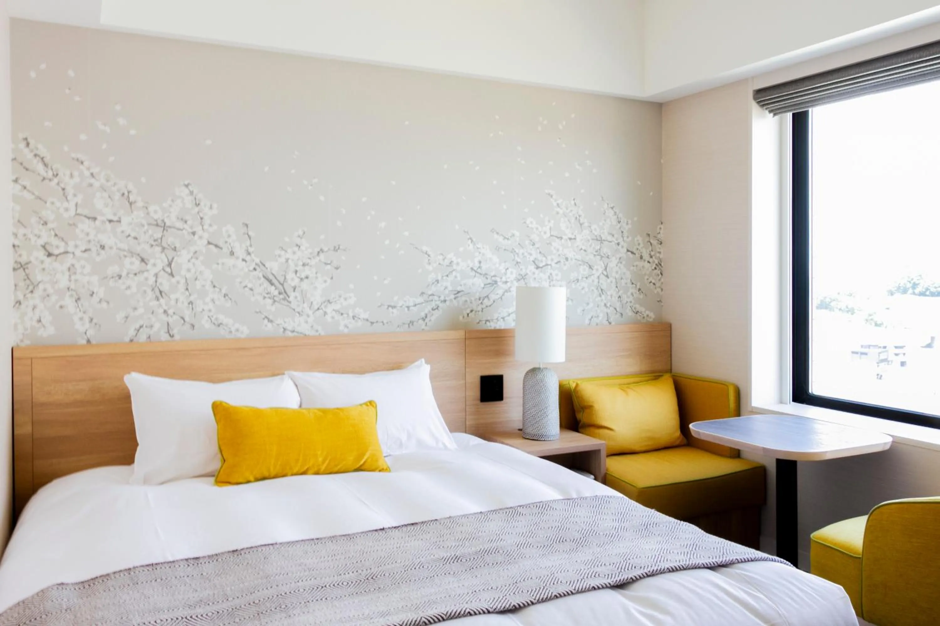 Bed in Hotel Terrace the Garden Mito