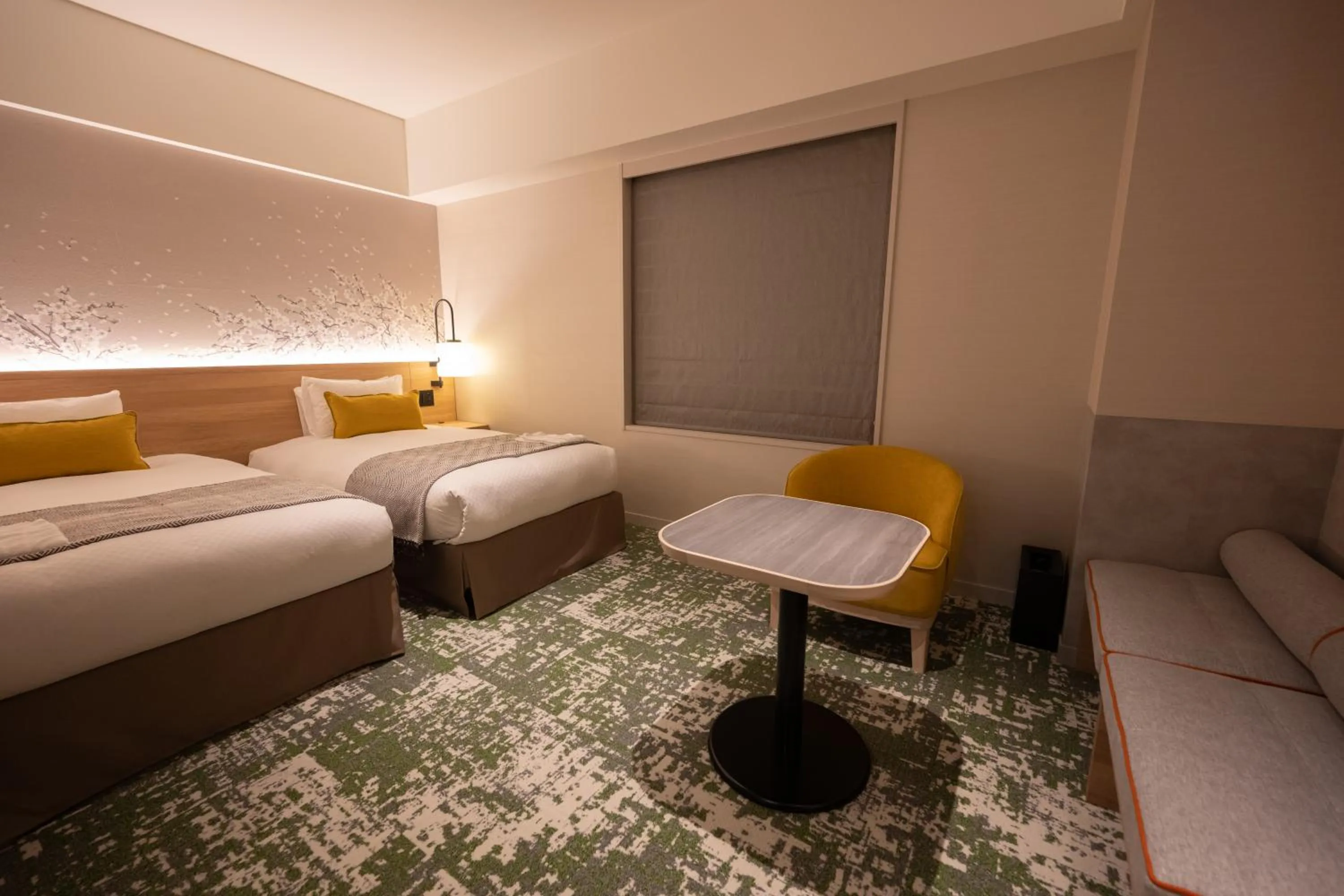 Bed in Hotel Terrace the Garden Mito