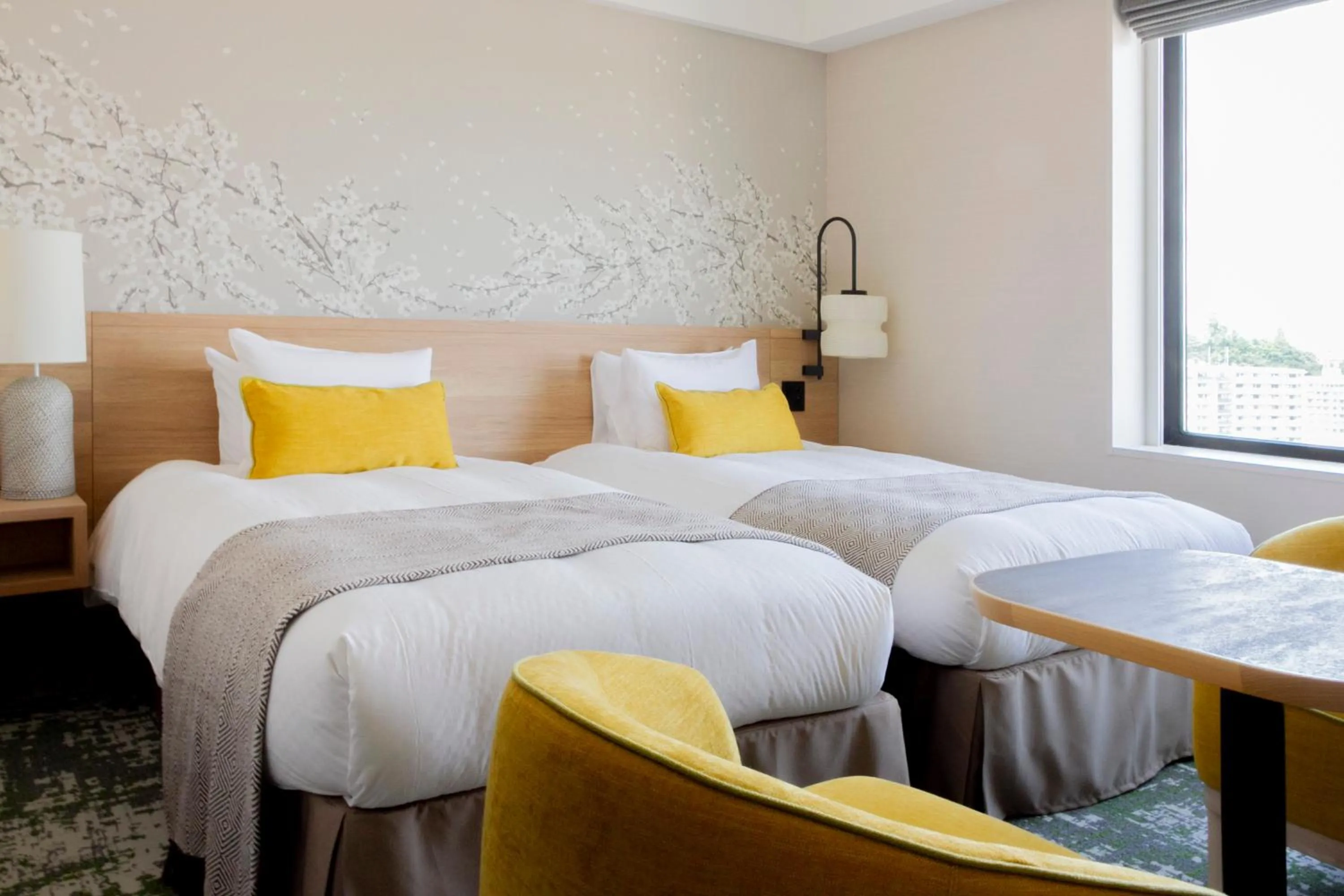 Bed in Hotel Terrace the Garden Mito