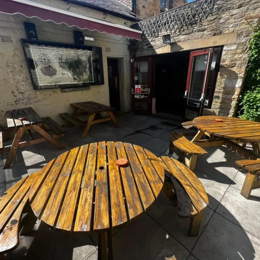 Patio in The Cricketers Arms