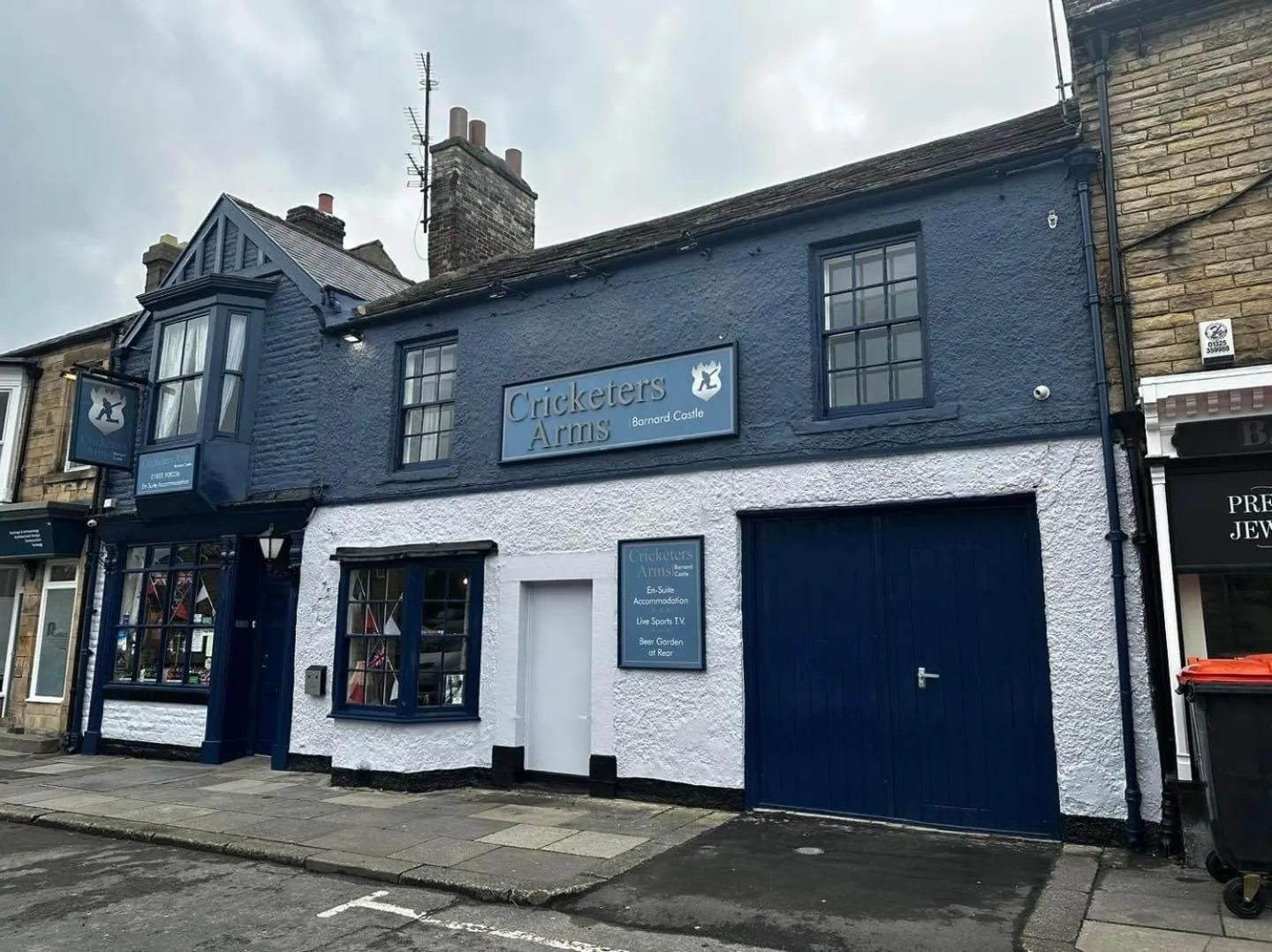 Property building in The Cricketers Arms