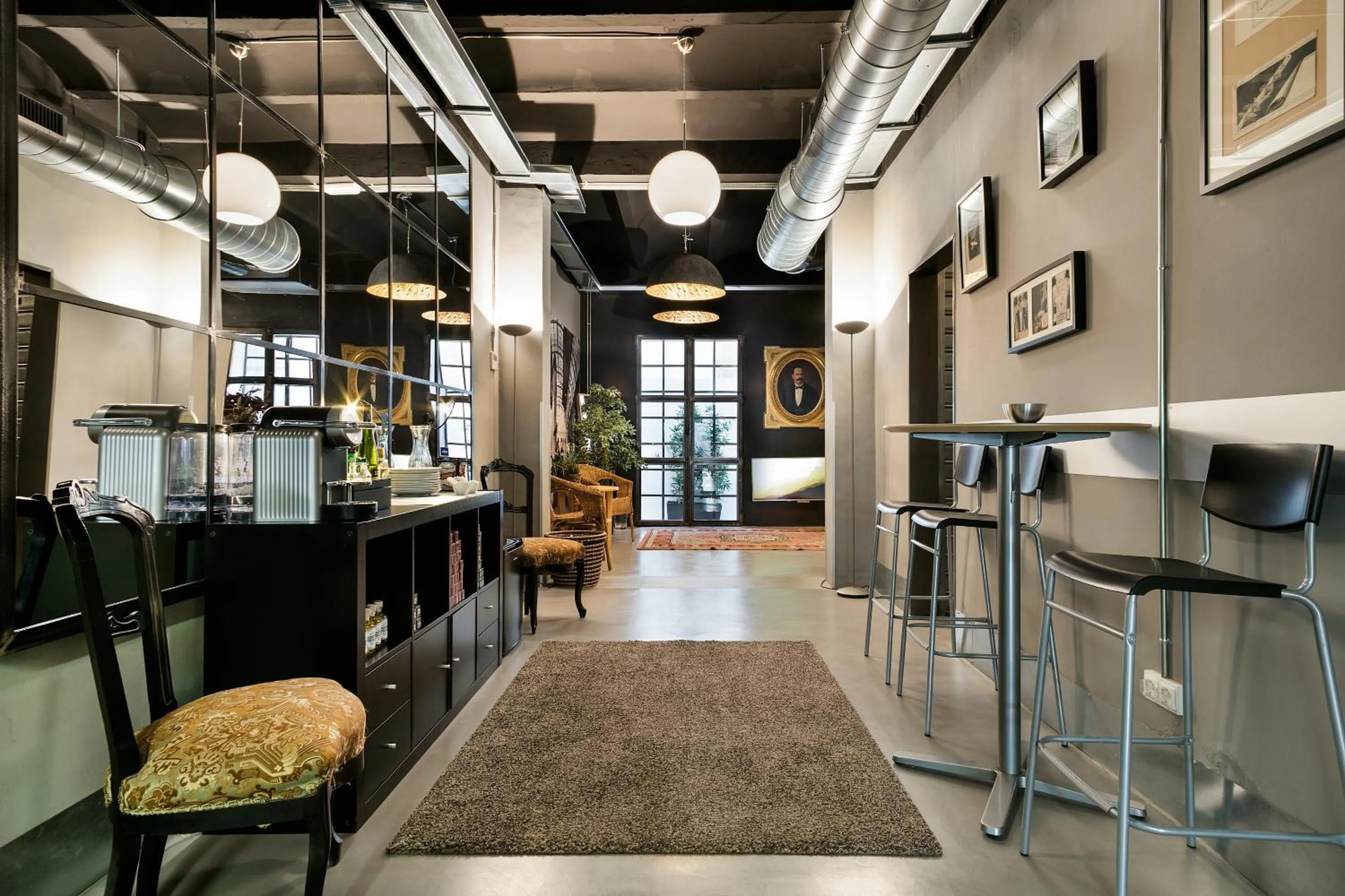 Lobby or reception in Fira Apartments by gaiarooms