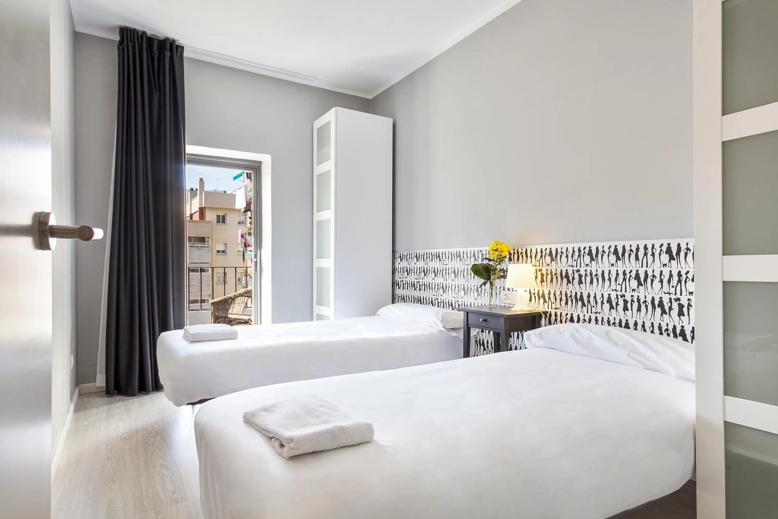 Spring, Bed in Fira Apartments by gaiarooms