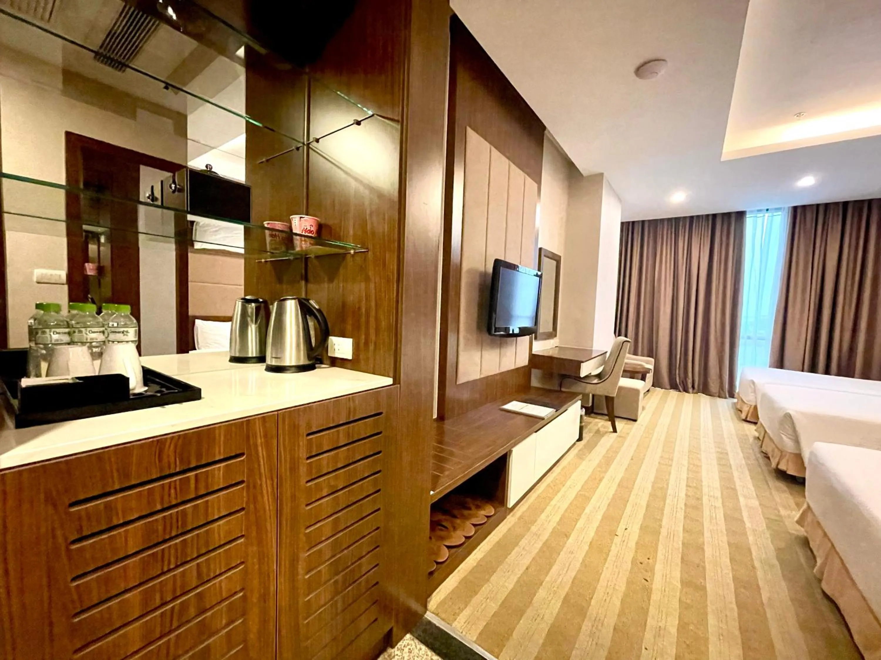 Bedroom, Bed in Muong Thanh Grand Xa La Hotel