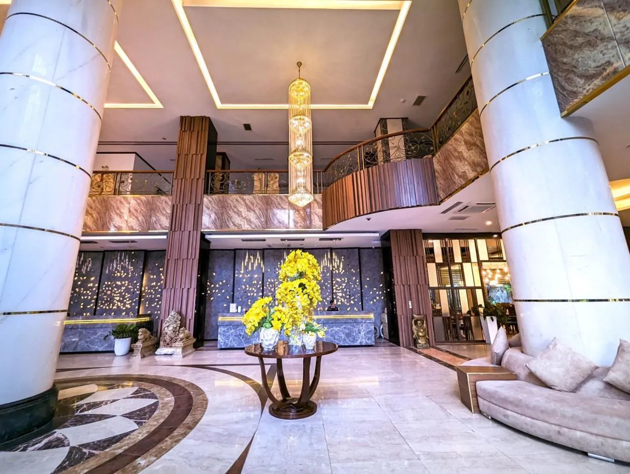 concierge in Muong Thanh Grand Xa La Hotel
