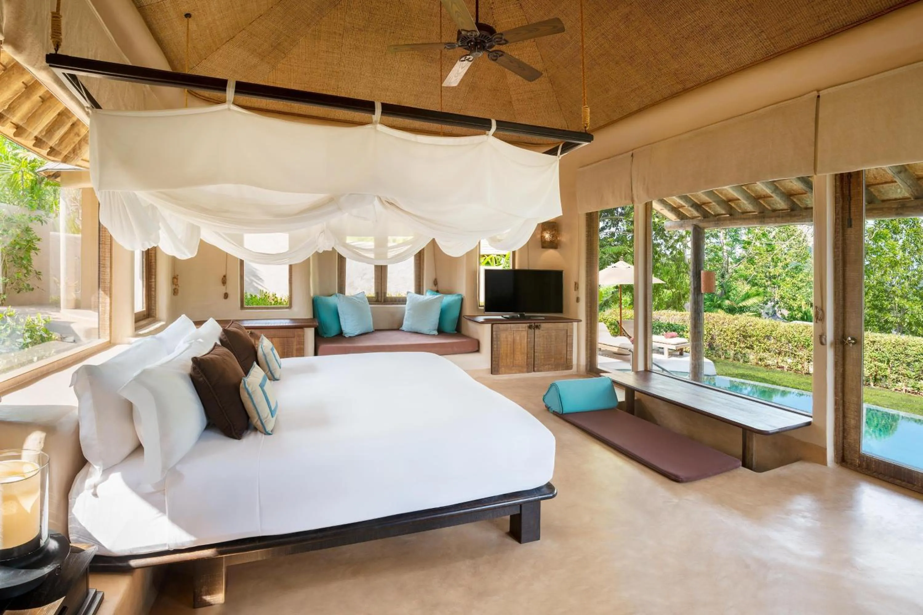 Bedroom, Bed in The Naka Island, a Luxury Collection Resort & Spa, Phuket