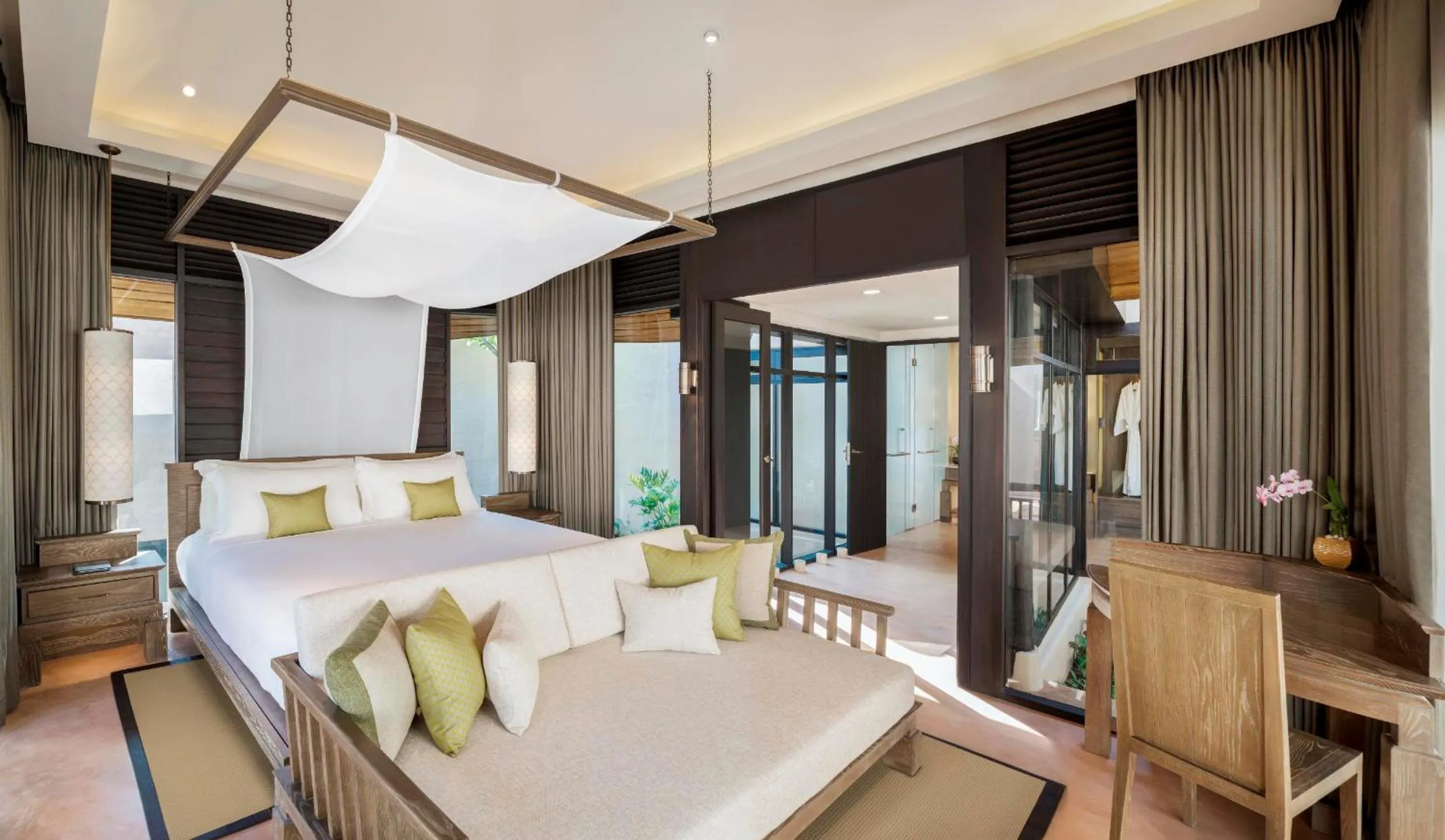 Bedroom, Bed in The Naka Island, a Luxury Collection Resort & Spa, Phuket