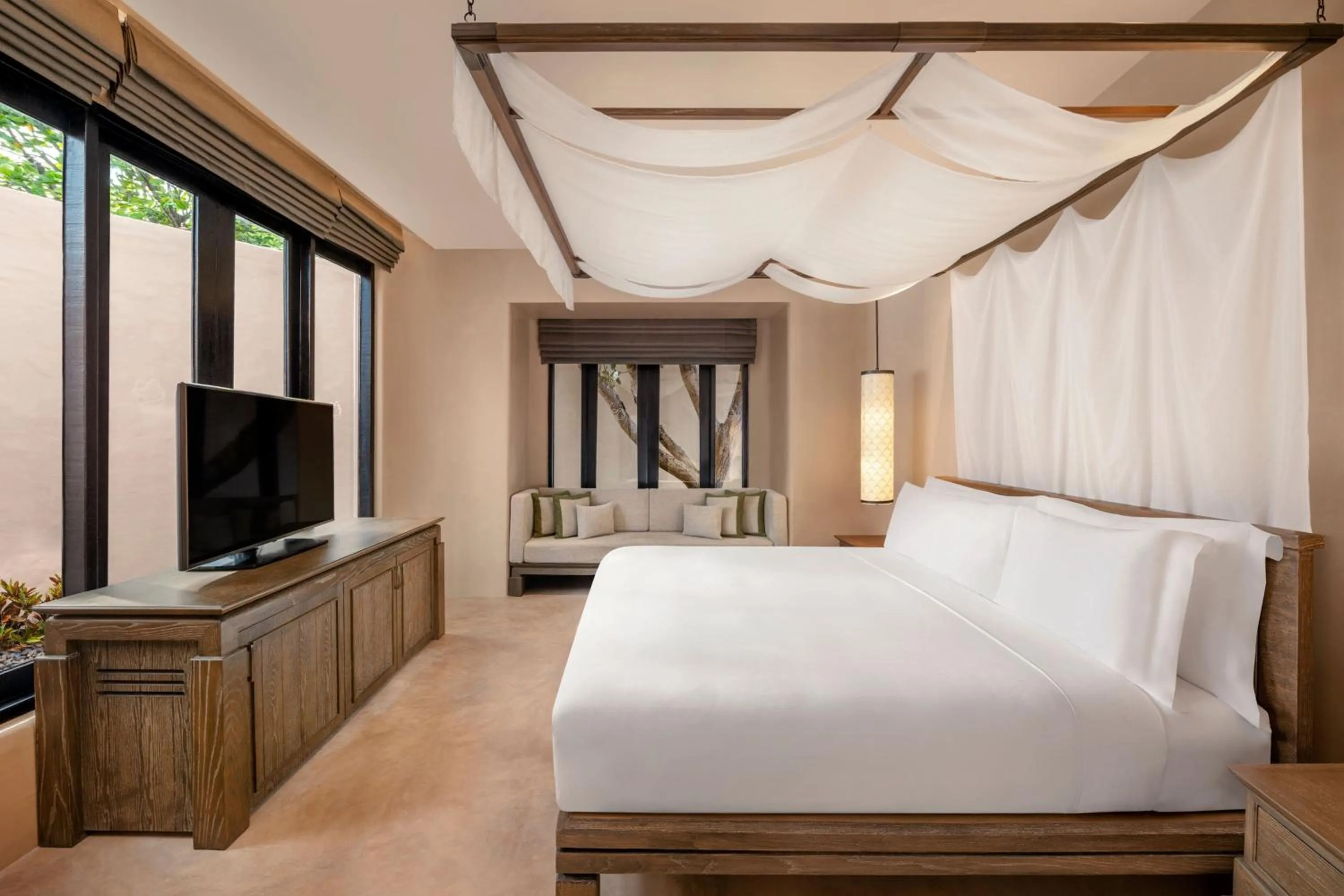 Bedroom, Bed in The Naka Island, a Luxury Collection Resort & Spa, Phuket