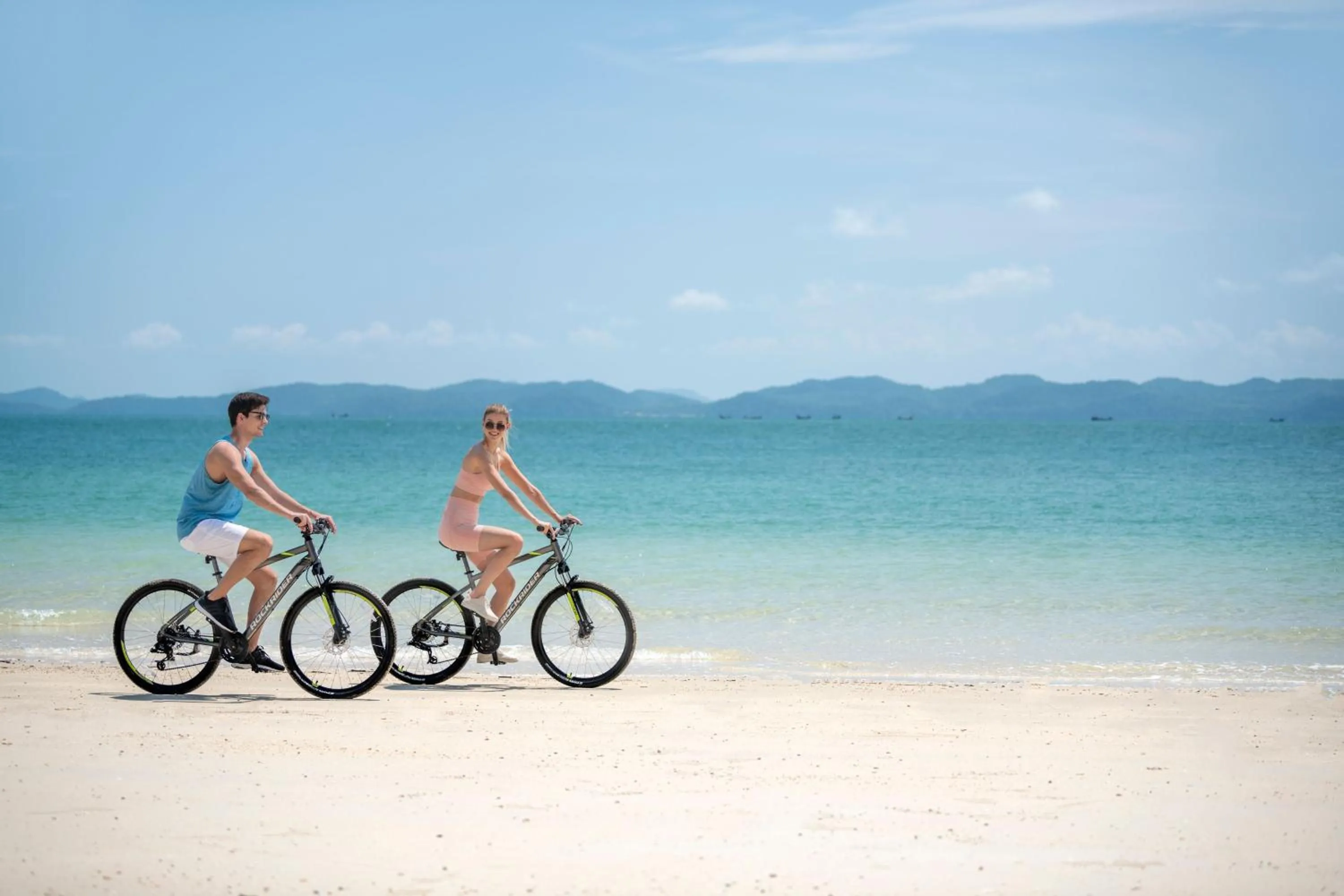Cycling in The Naka Island, a Luxury Collection Resort & Spa, Phuket