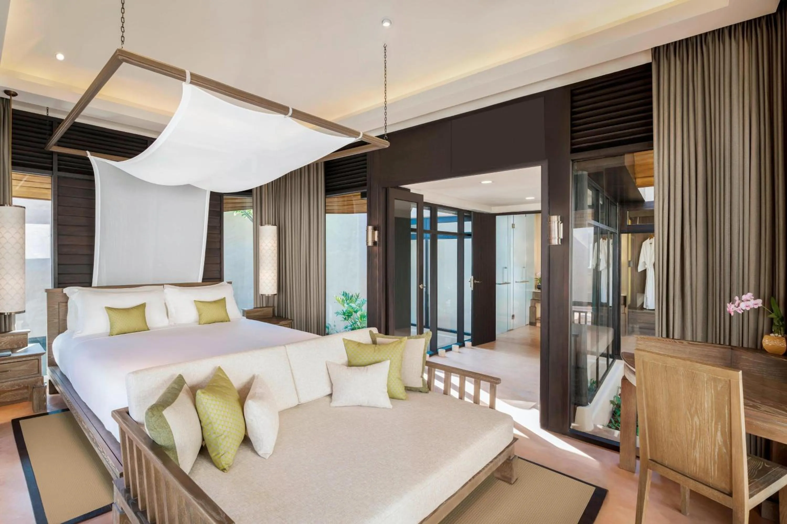 Bedroom, Bed in The Naka Island, a Luxury Collection Resort & Spa, Phuket