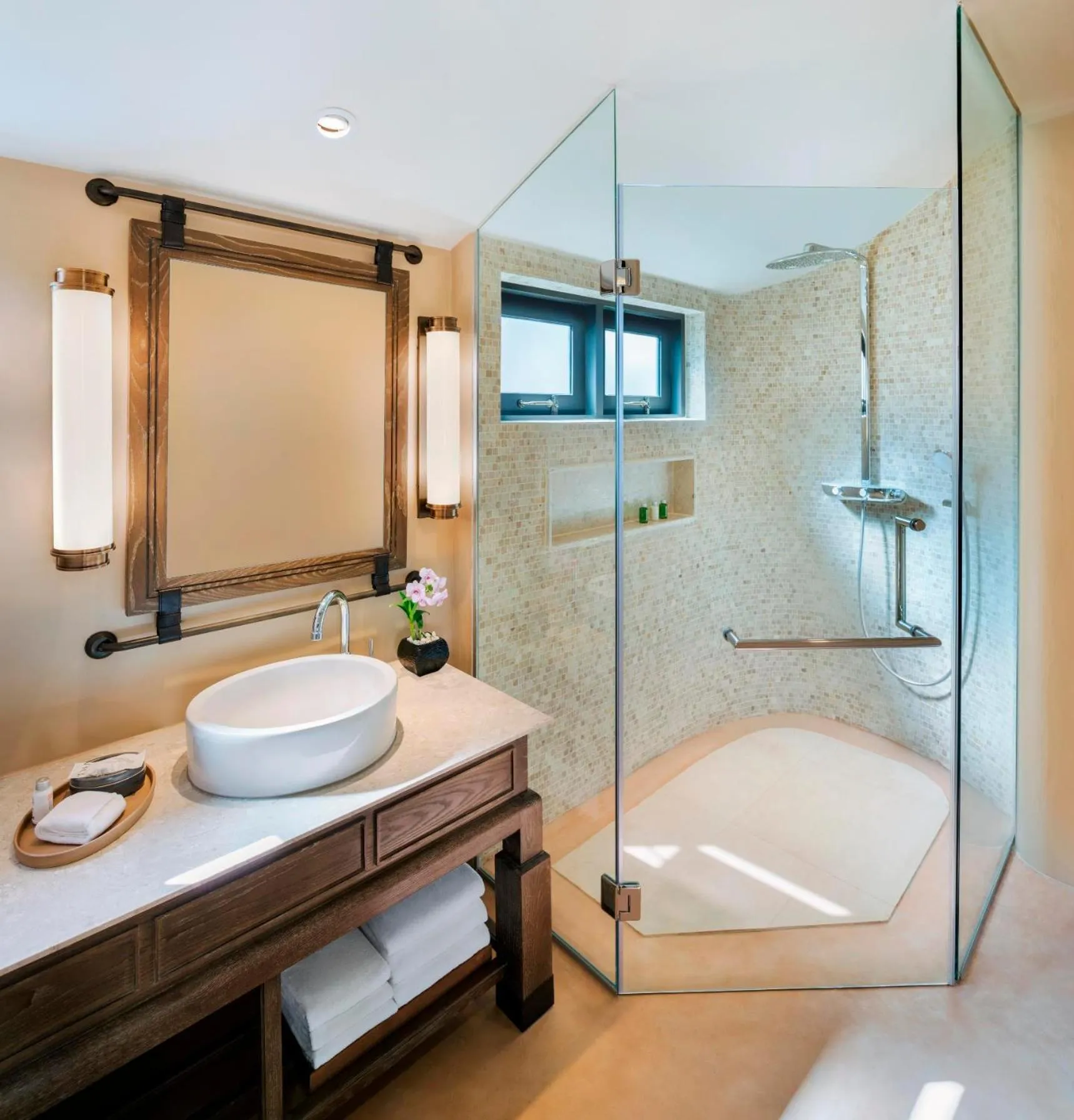 Shower in The Naka Island, a Luxury Collection Resort & Spa, Phuket