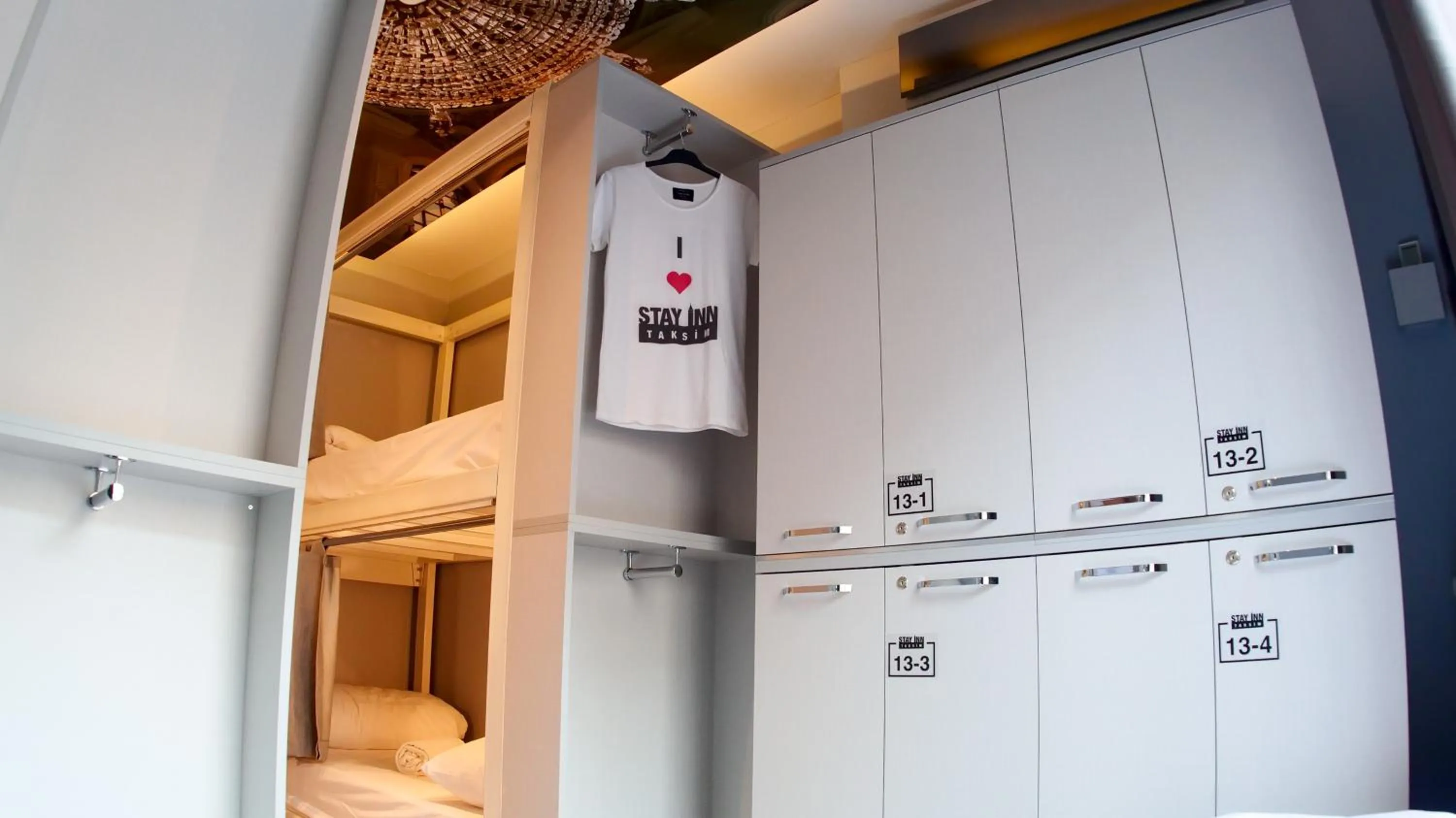 locker in Stay Inn Taksim Hostel