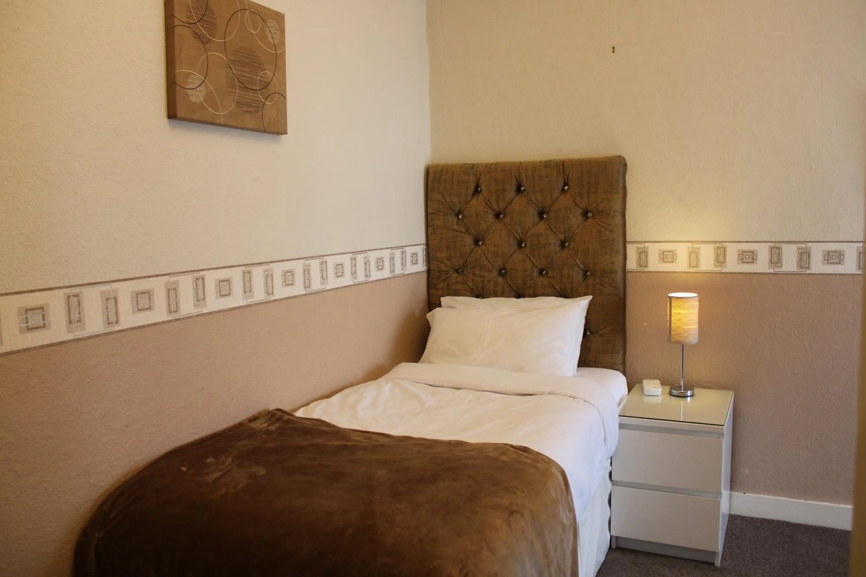 Bed in Mardonia Hotel