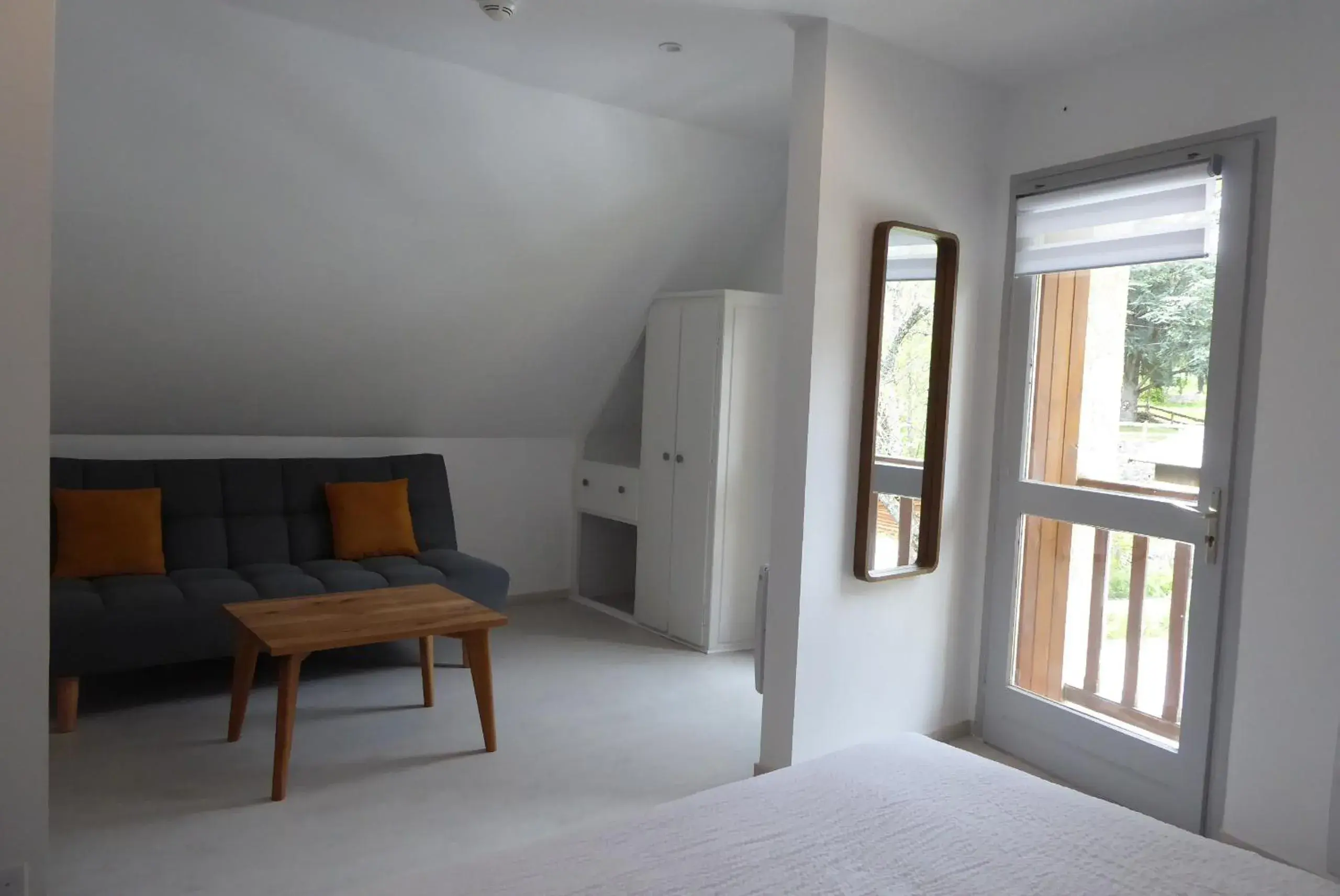 Deluxe Double Room in Hôtel Restaurant Le Martagon Deluxe Double Room in Hôtel Restaurant Le Martagon