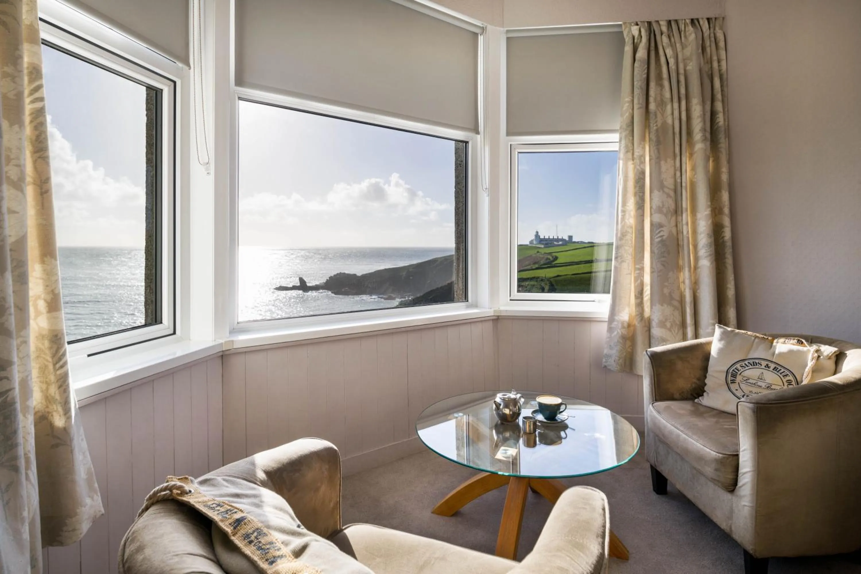 Bedroom in Housel Bay Hotel
