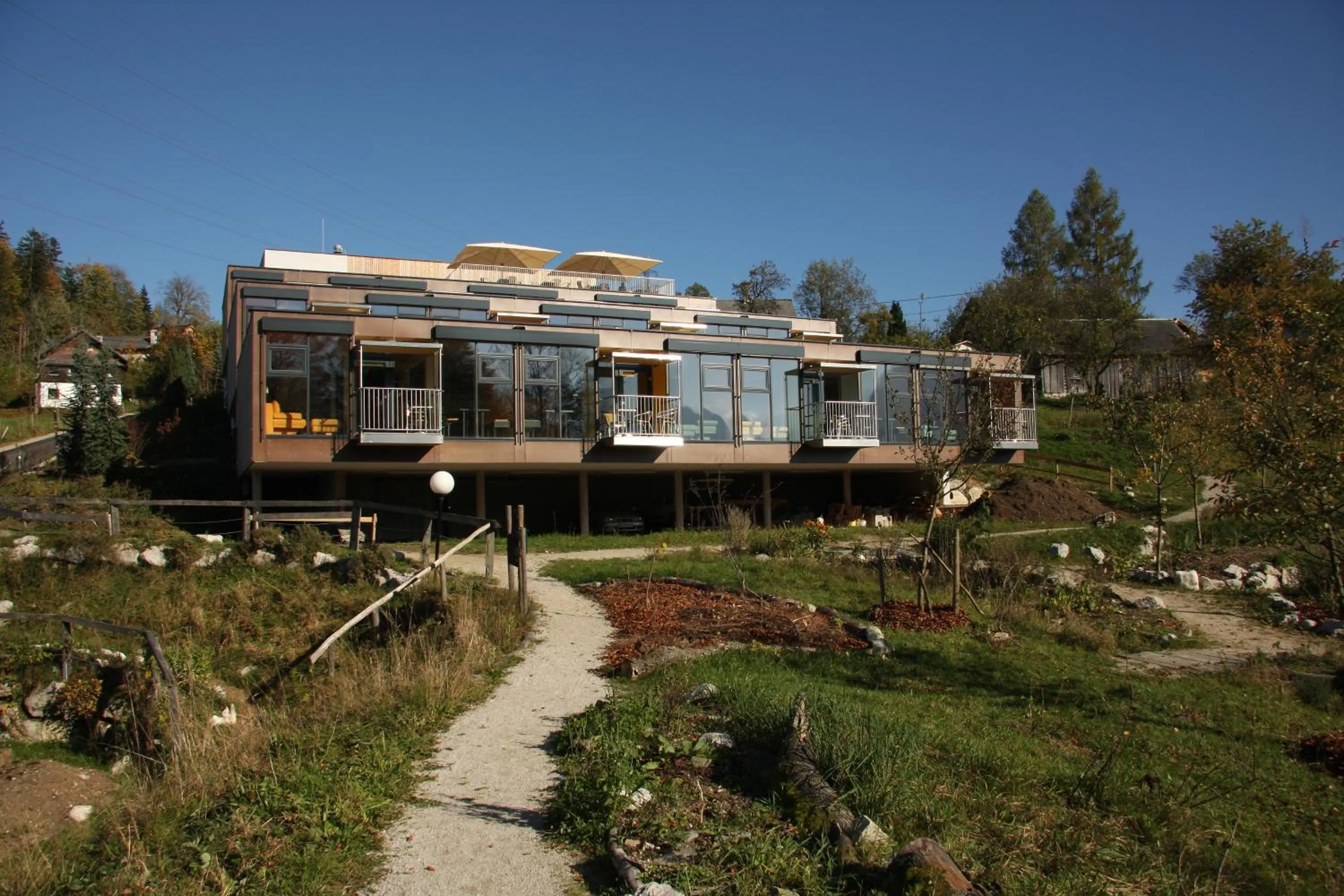 Facade/entrance in Oase Berta