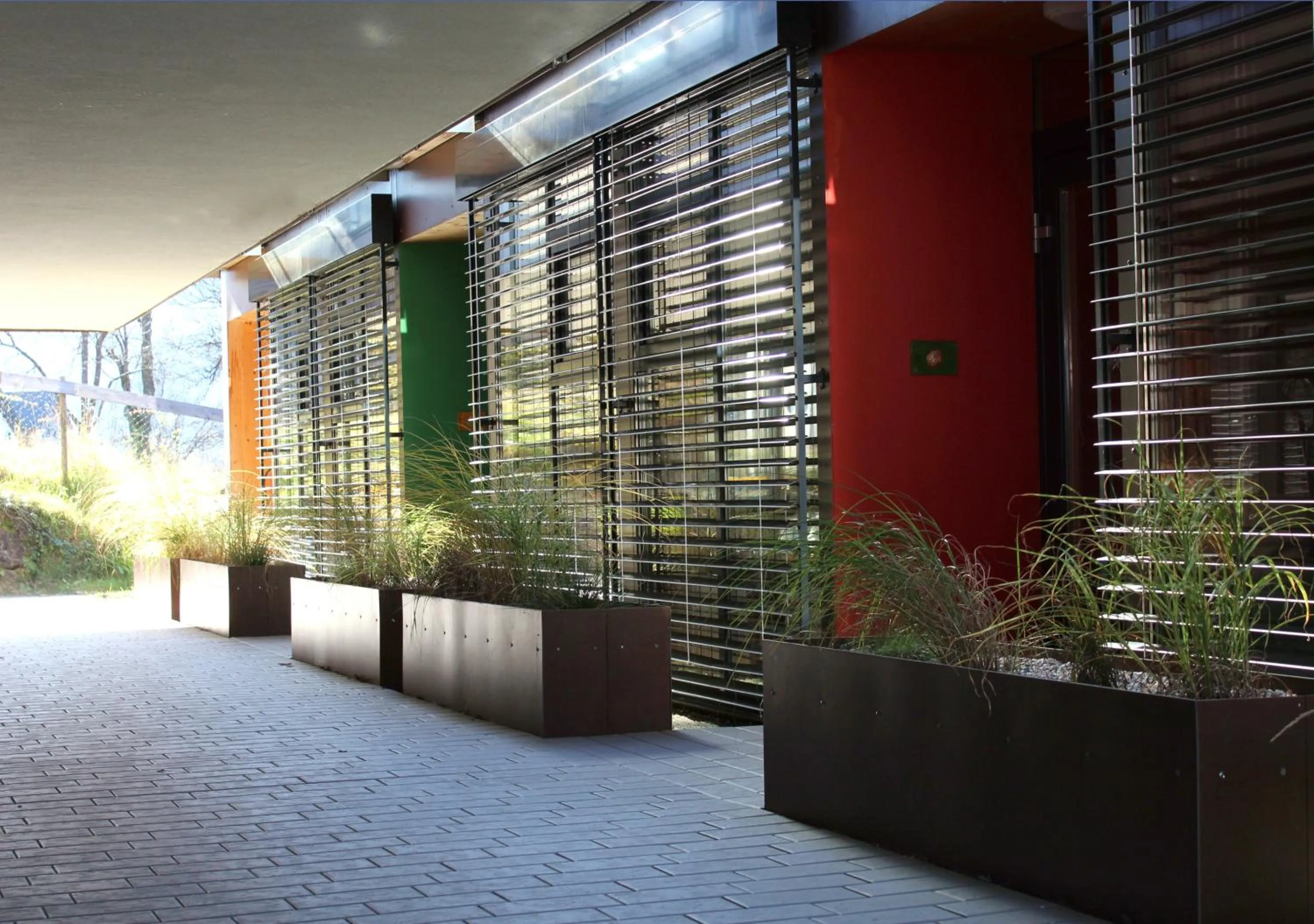 Facade/entrance in Oase Berta