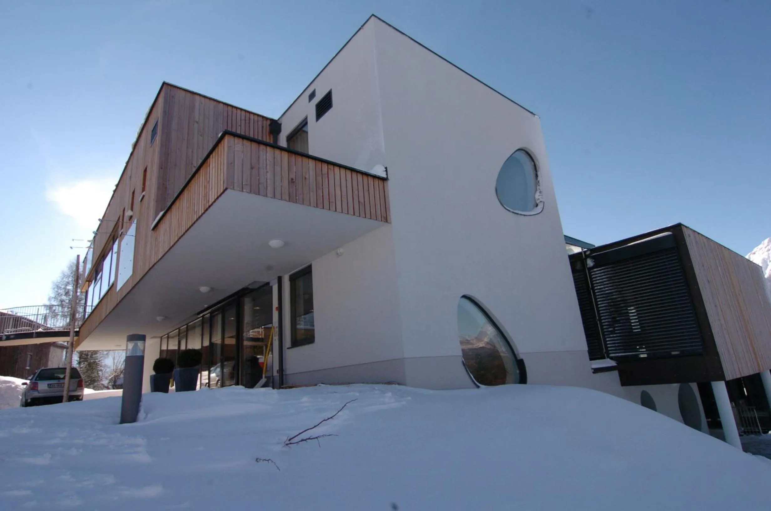 Facade/entrance in Oase Berta