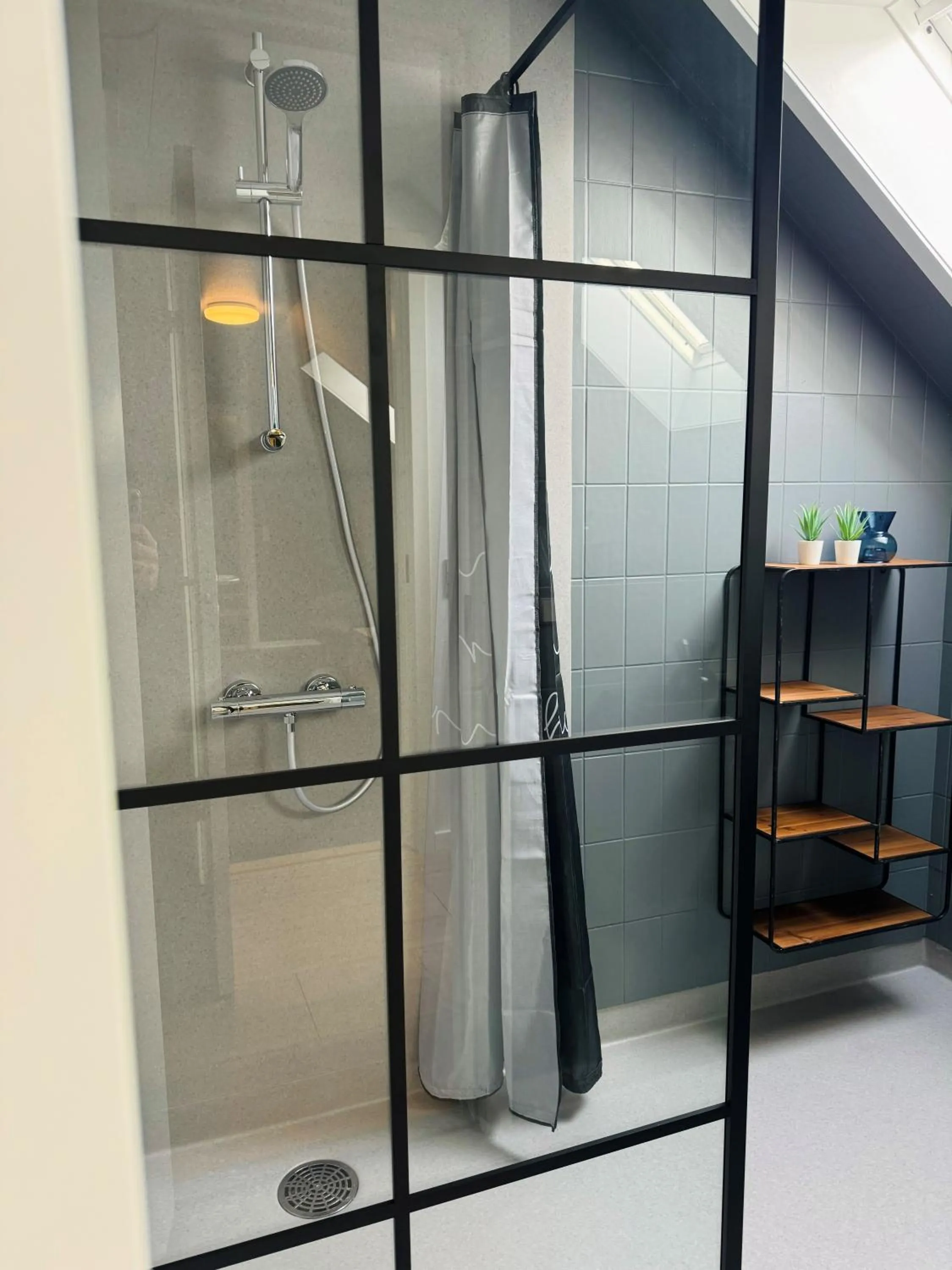 Shower in KonceptHotel