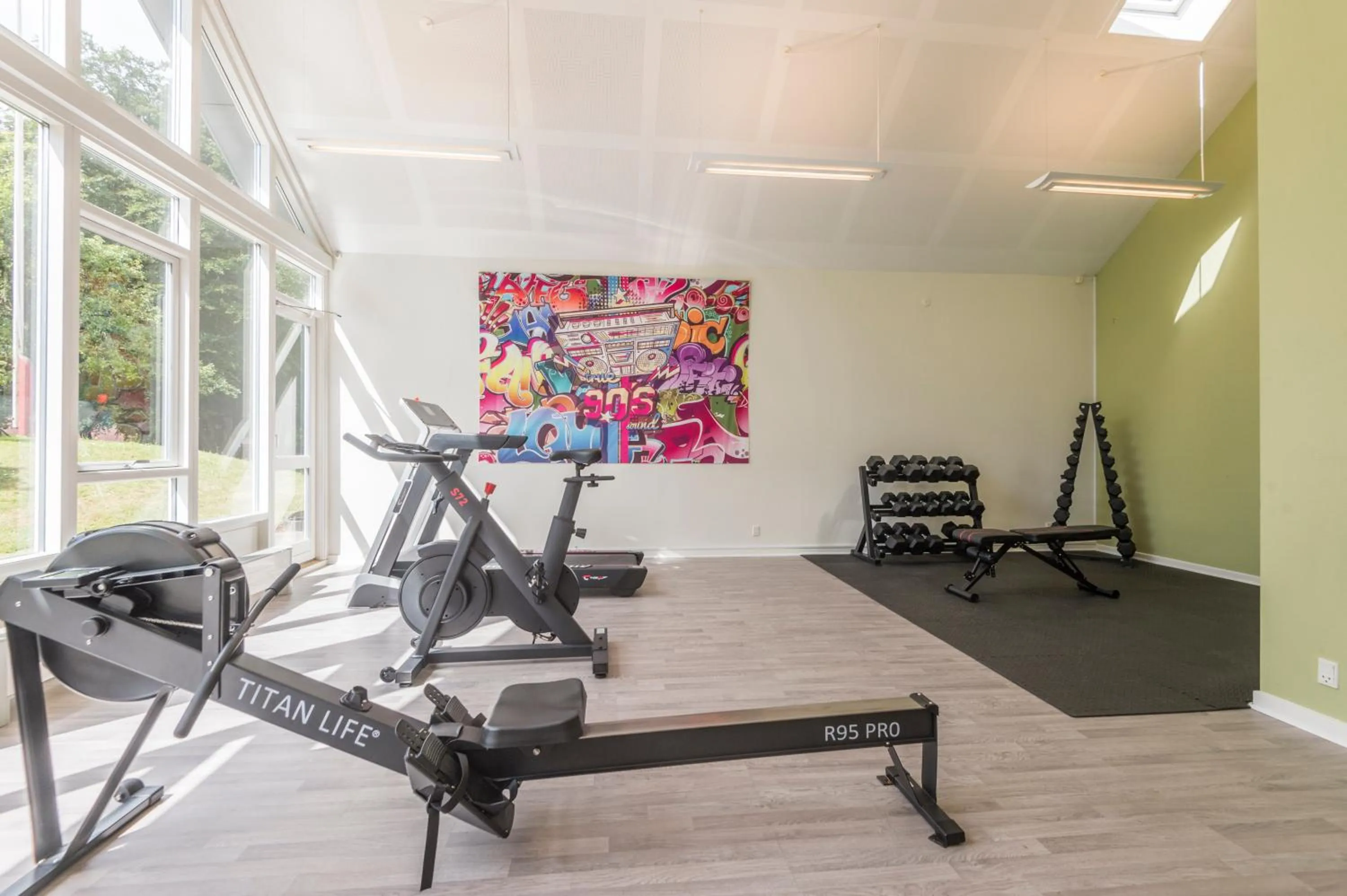 Fitness centre/facilities in KonceptHotel