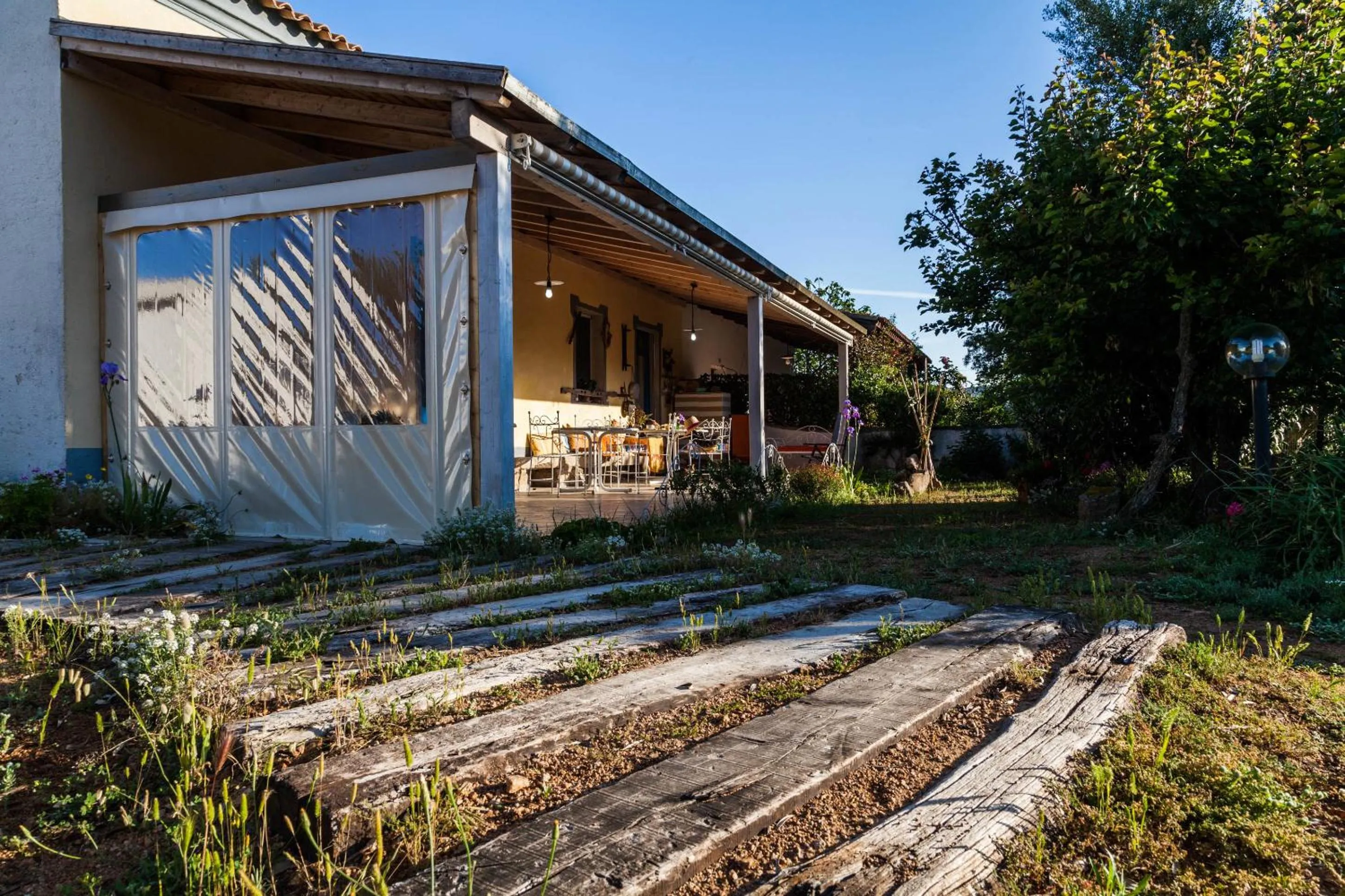 Garden in The Old Farm Asfodeli - Adults Only